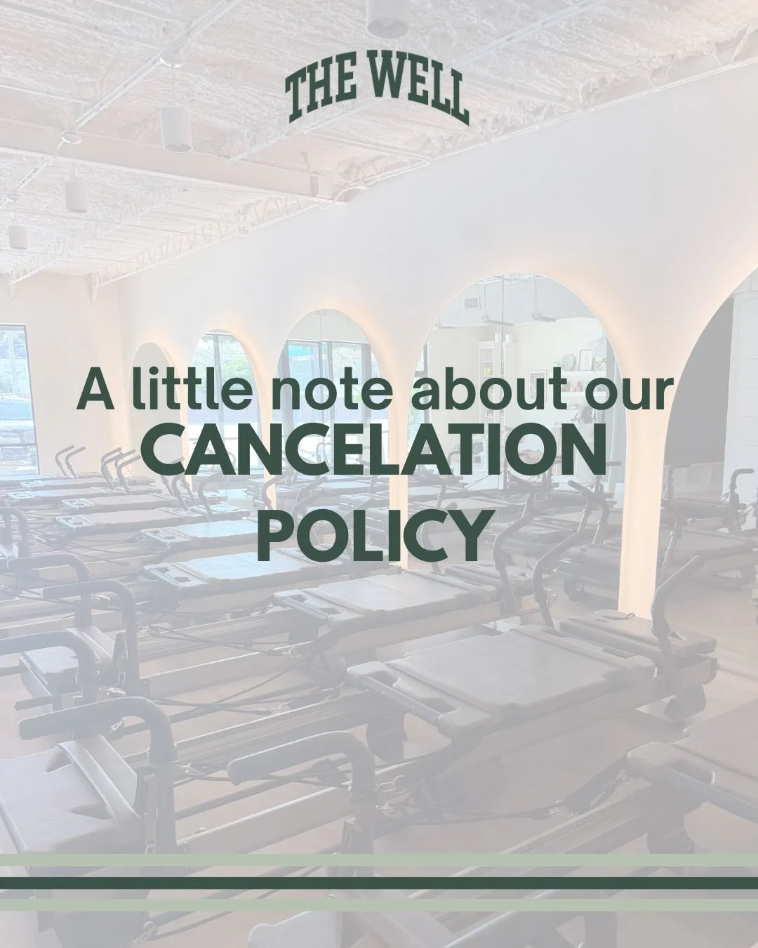 We ran the numbers, we have had 638 late cancels and no shows this year alone 😱

We truly don&rsquo;t like making money through late cancel and no-show fees - that&rsquo;s never the goal.
Our biggest priority is making sure clients on the waitlist h