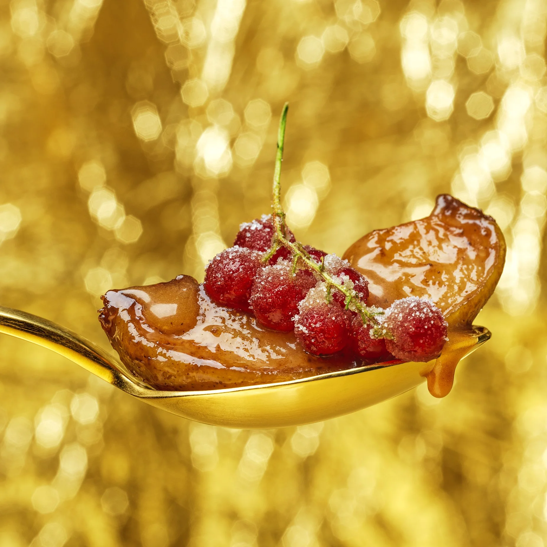 Dessert Caramelized Pear Currants Golden Spoon.jpg