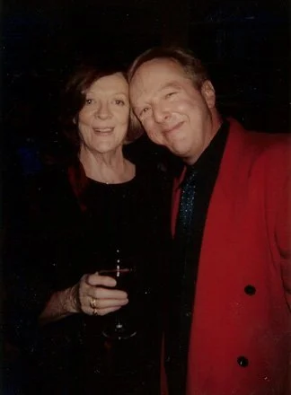 Dame Maggie Smith and Edward Hibbert