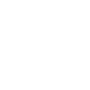 A large white quotation mark on a black background.