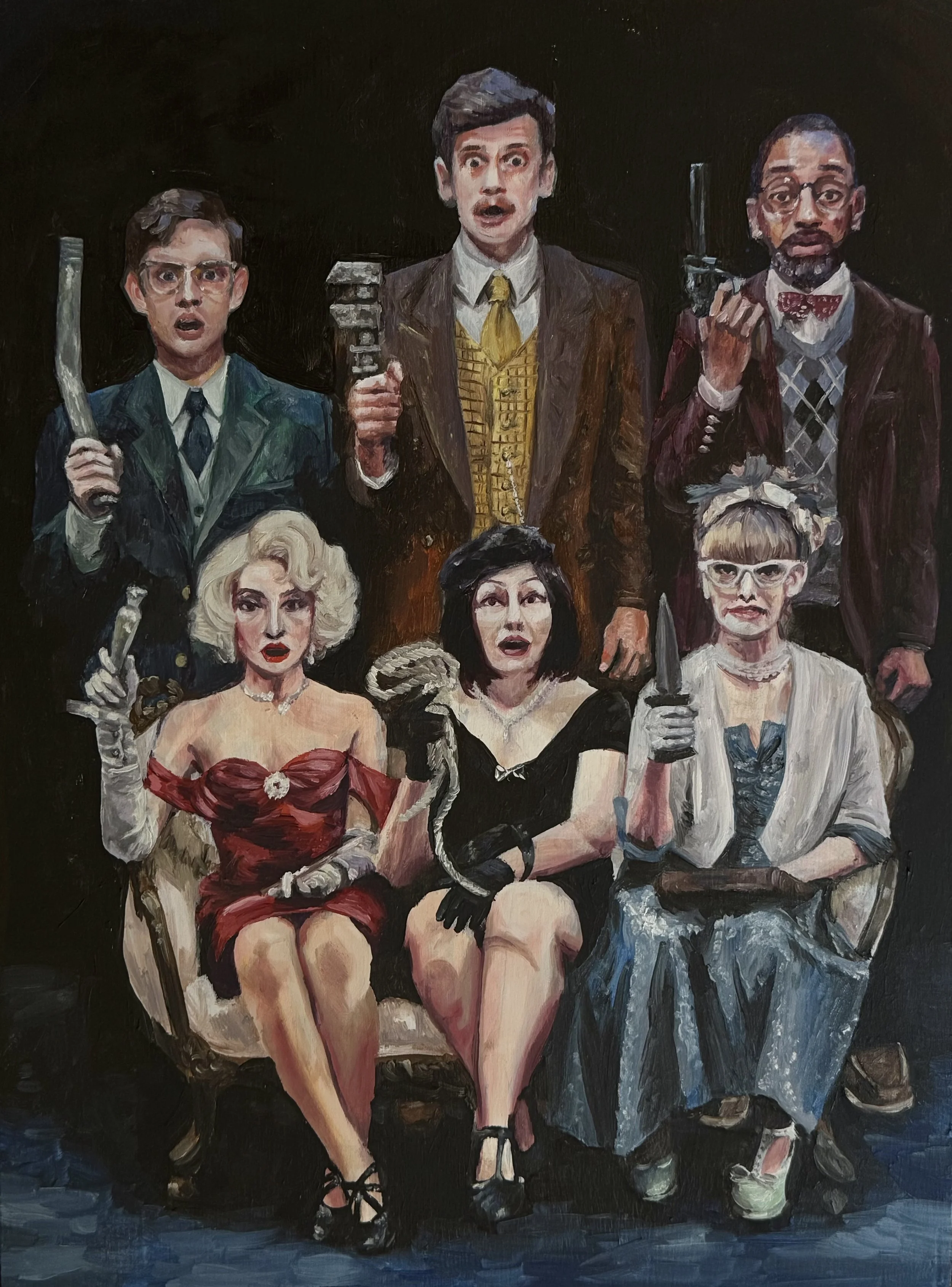 Clue
(9" x 12" oil on panel 2026)