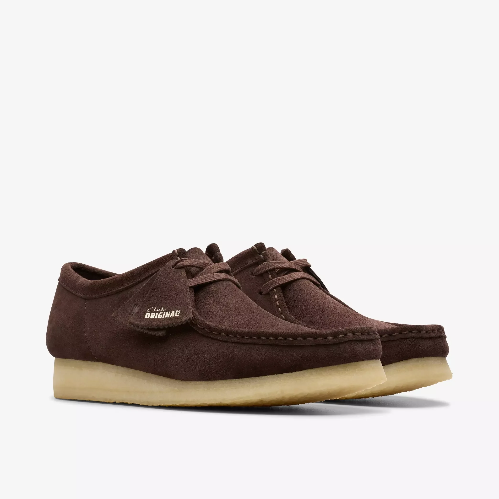 Clarkes Wallabee - Dark Brown Suede