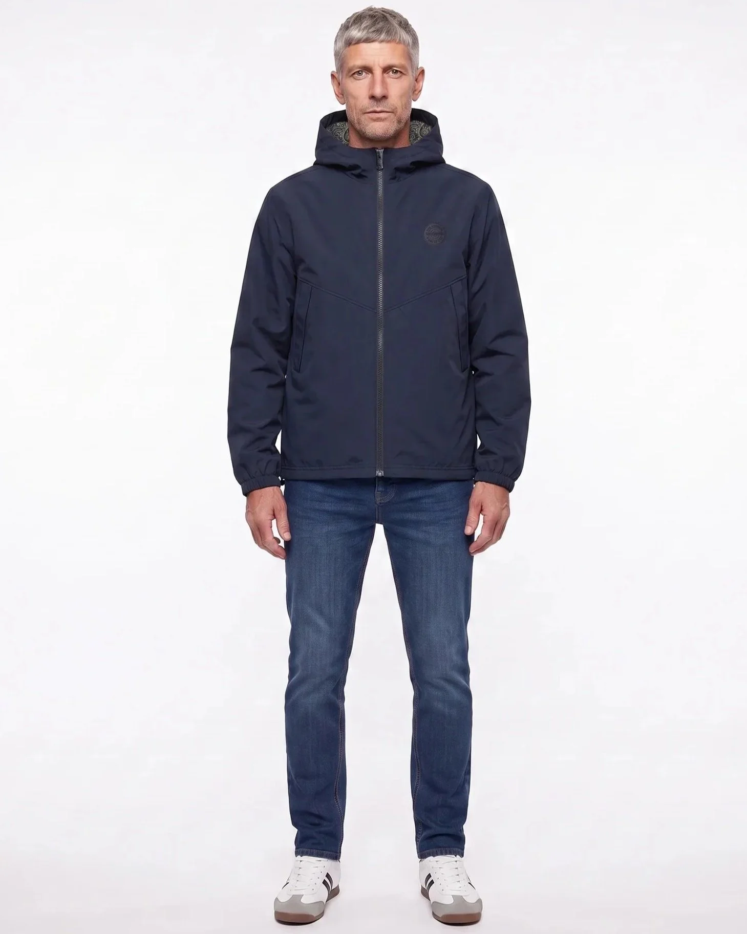Lambretta Clothing Brighton Jacket Navy
