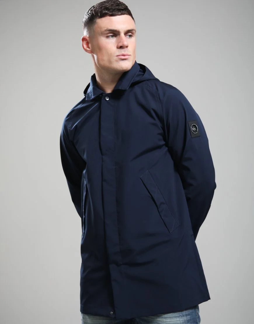 Marshall Artist Brunswick Trench Coat - Navy