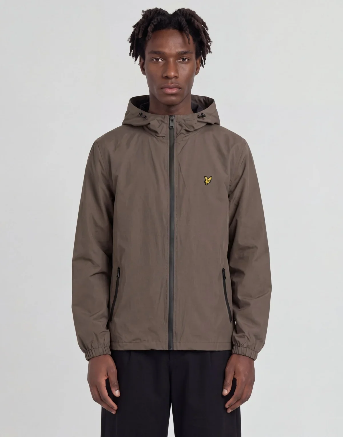 Lyle & Scott Active Technical Windbreaker Khaki Ash