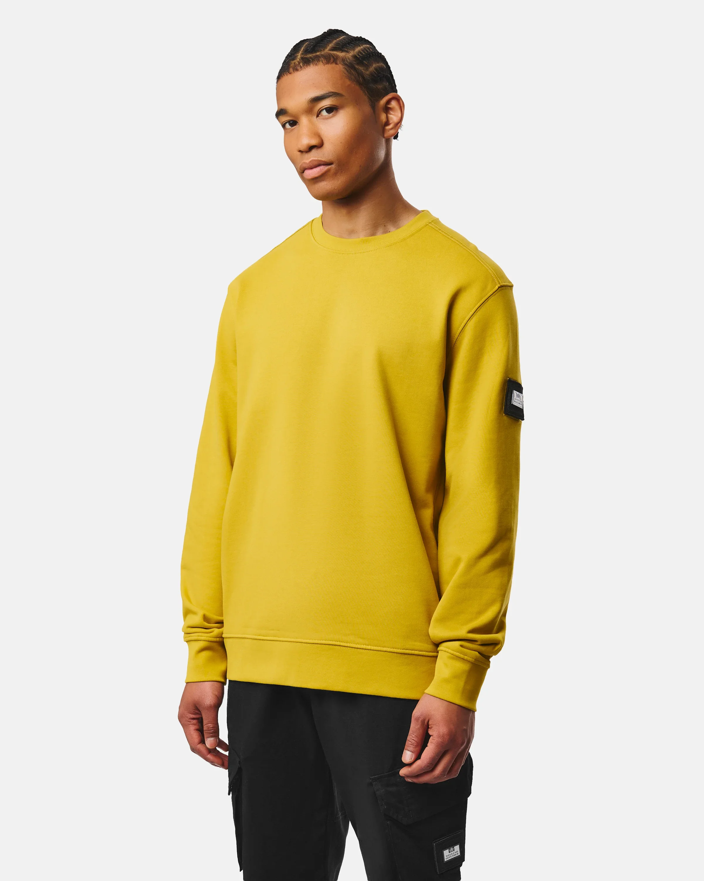 Weekend Offender Thunder Crew With Parachute Binding Saffron