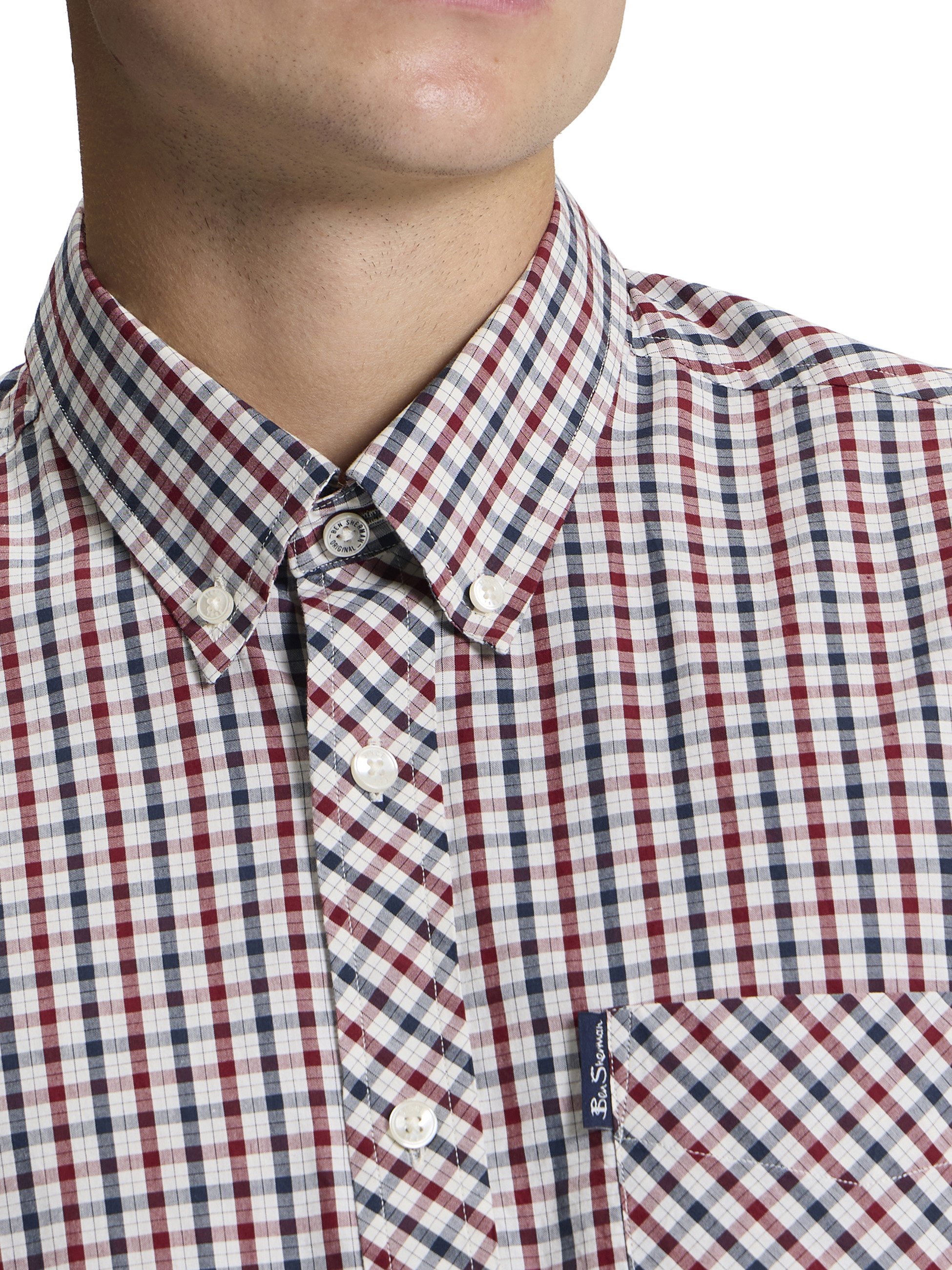 Ben Sherman Short Sleeve Shirt House Check