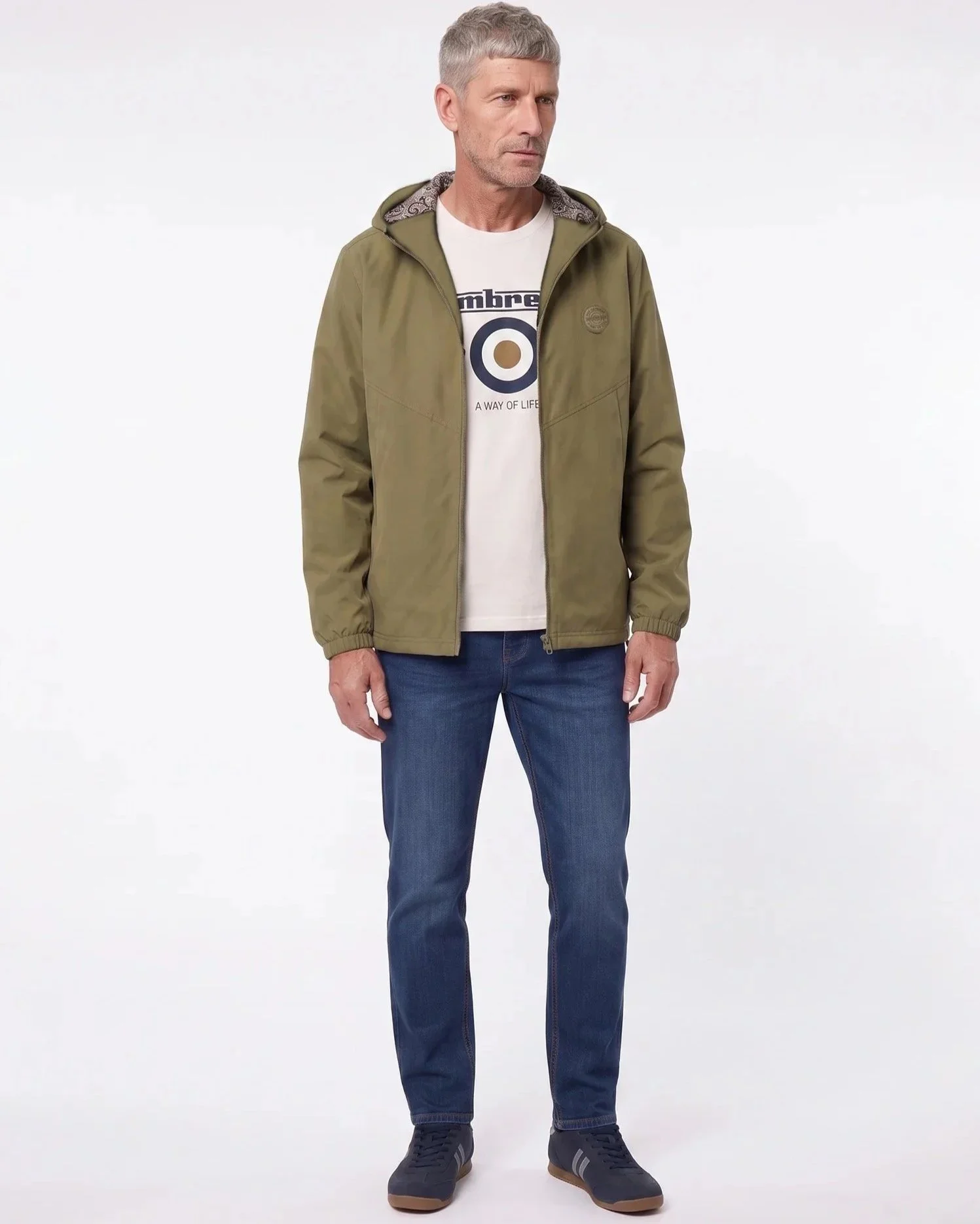 Lambretta Clothing Brighton Jacket Khaki