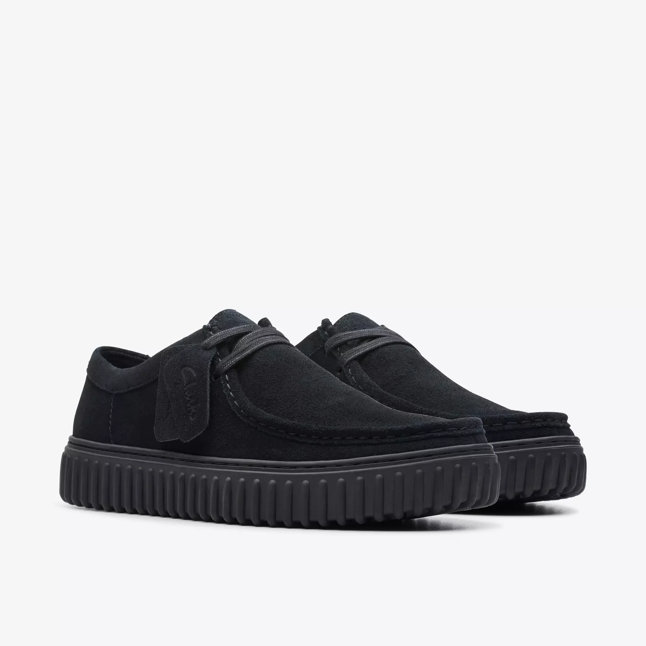 Clarkes Torhill Lo - Black Suede