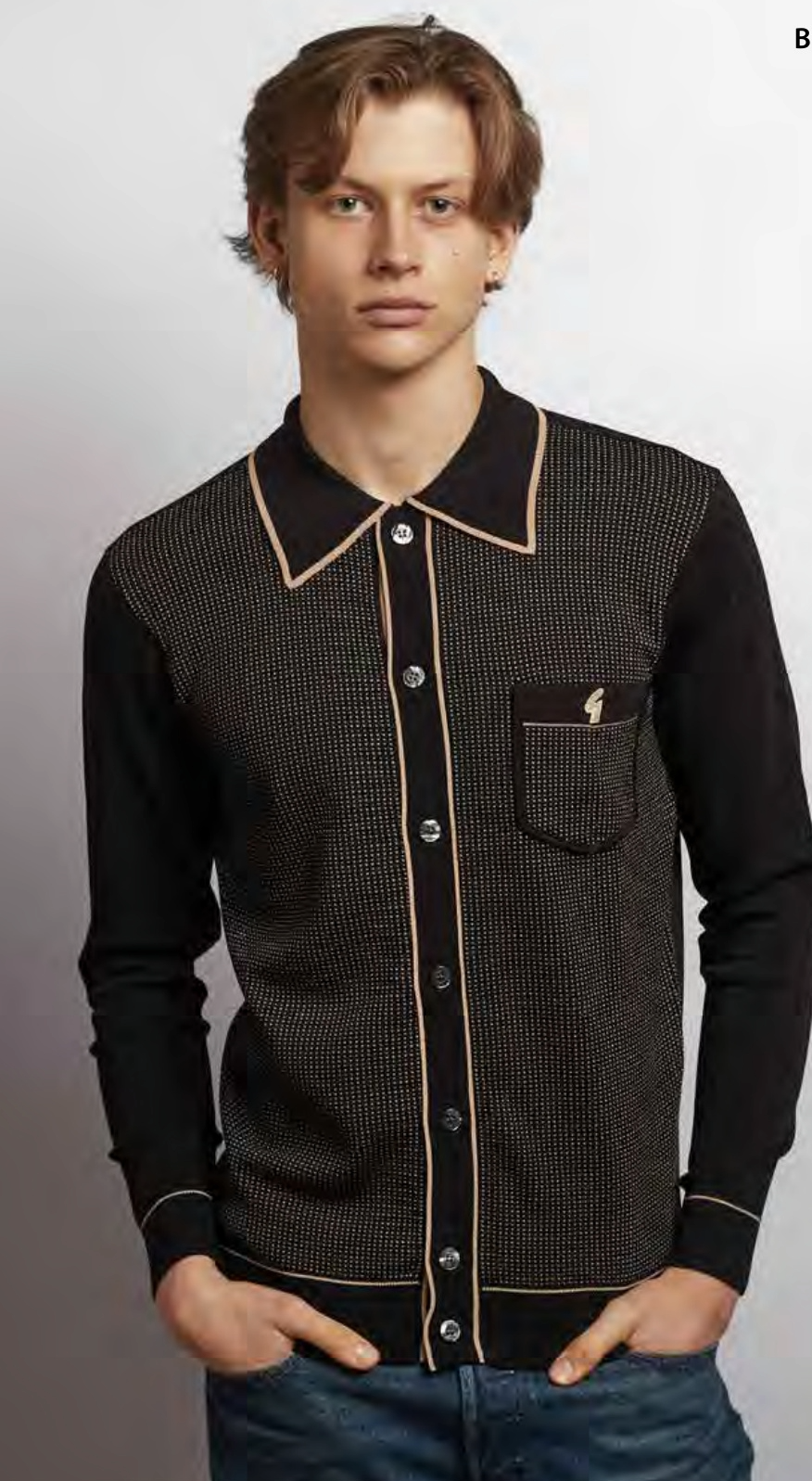 Gabicci Archive Di-Lello  Knit Black
