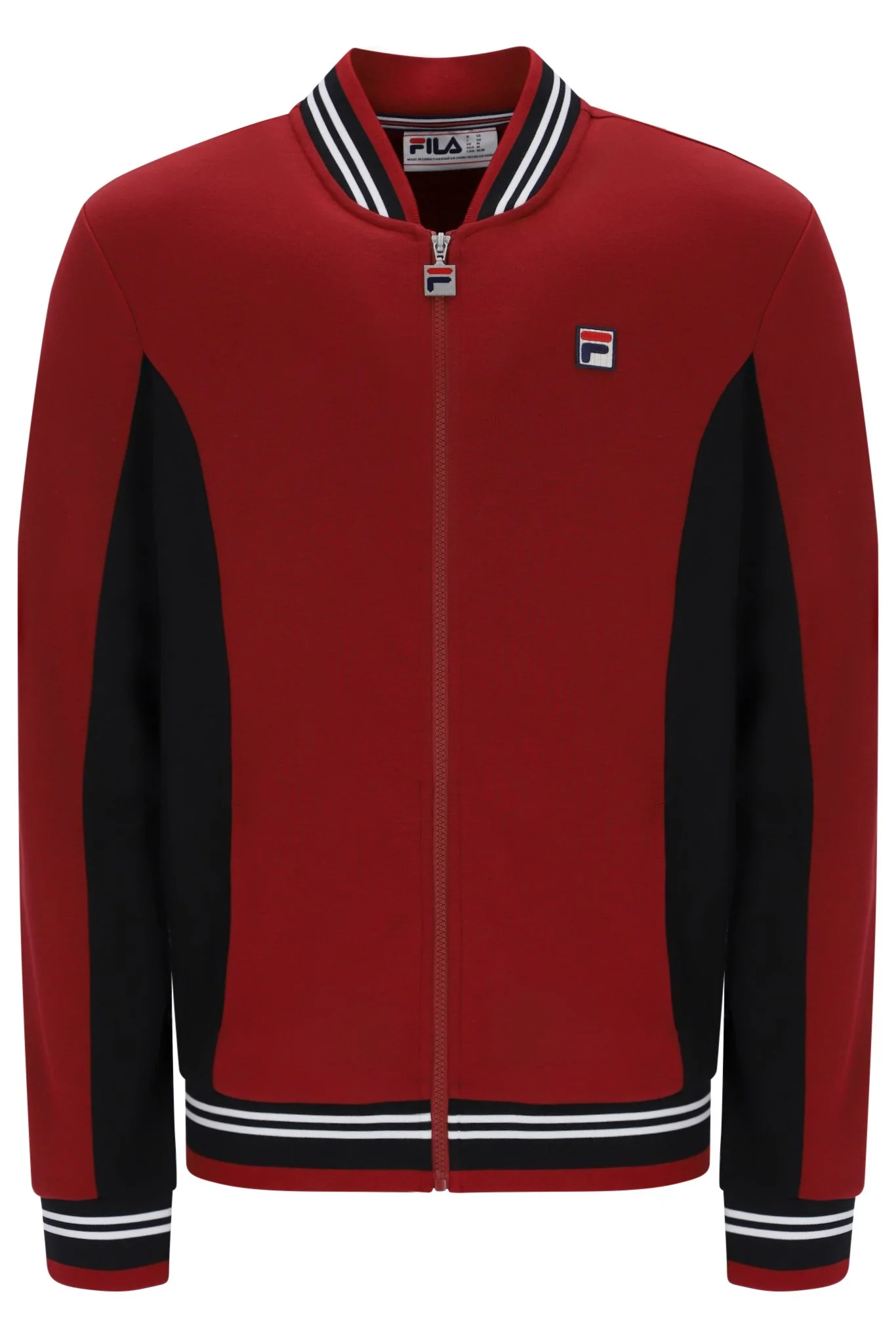 Fila Settanta Track Jacket Sun Dried Tomato/Black/White