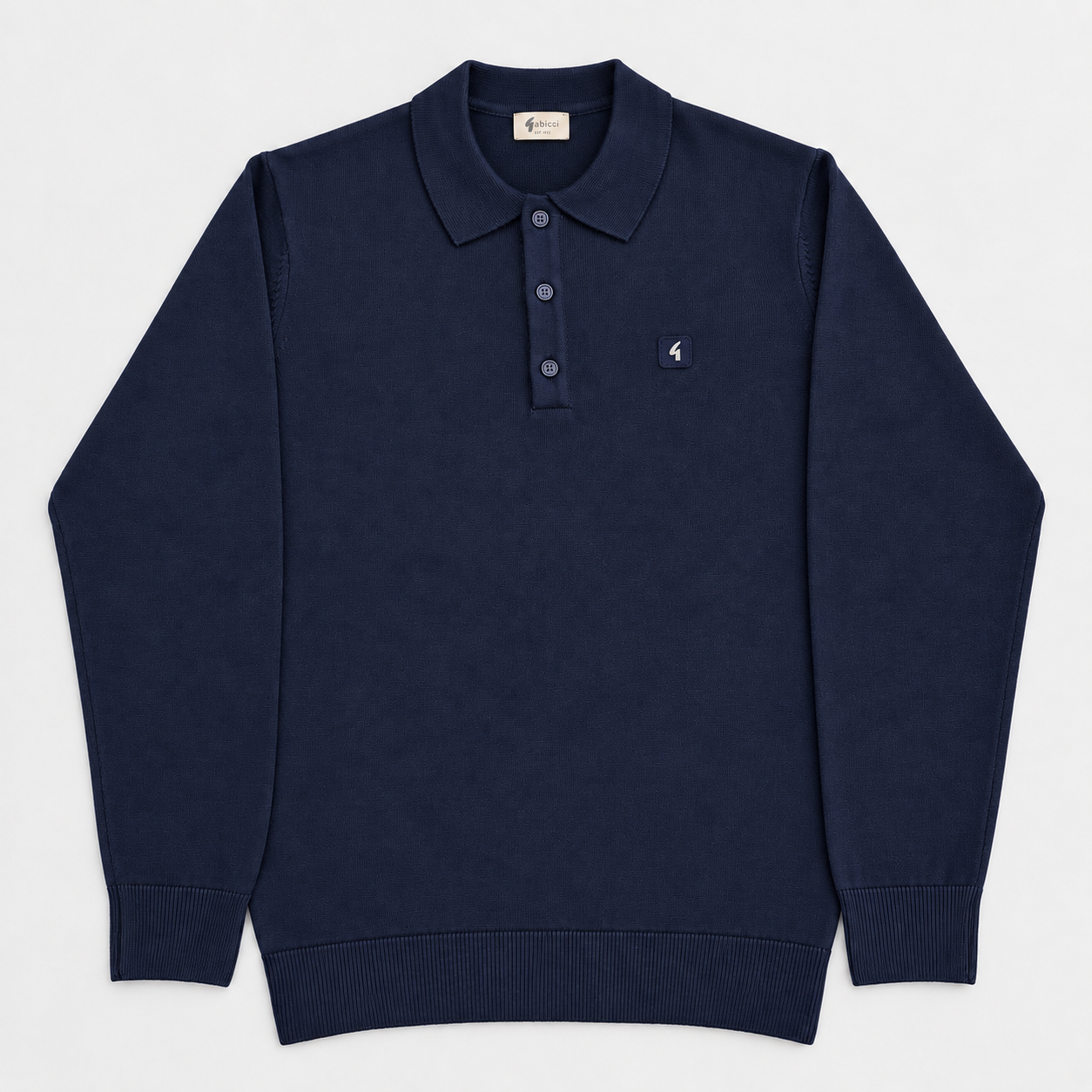 Gabicci Francesco Knit Polo Navy