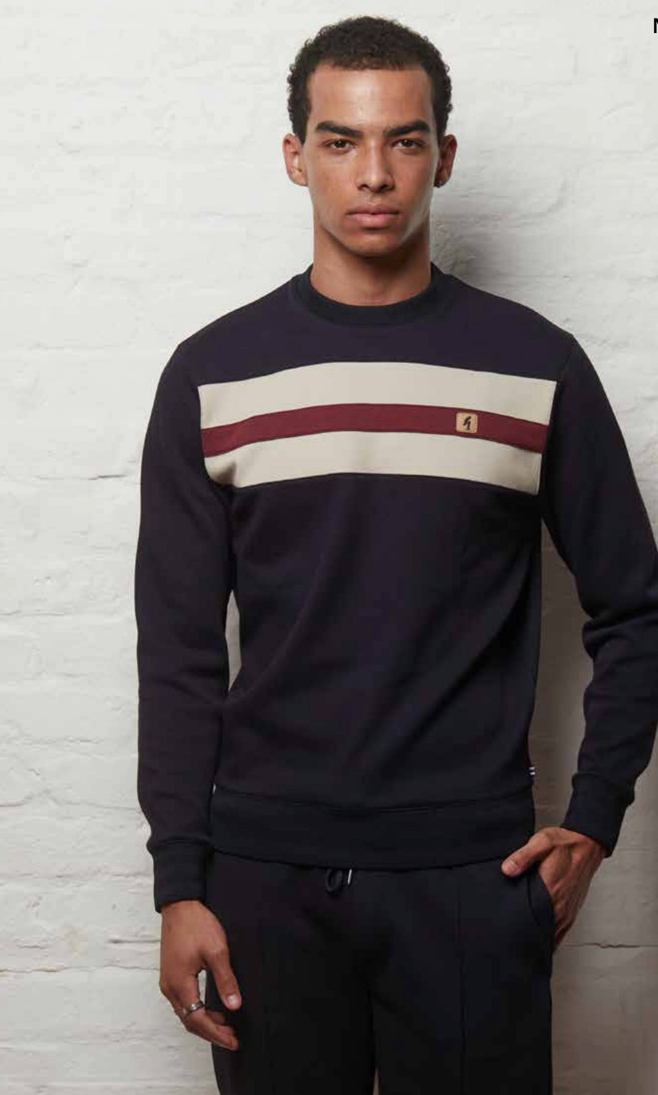 Gabicci Penton Sweat Navy