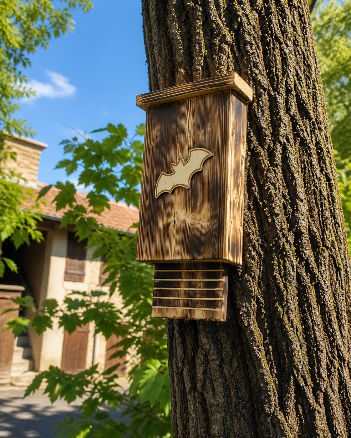 Gîte à chauve-souris - Modèle discret