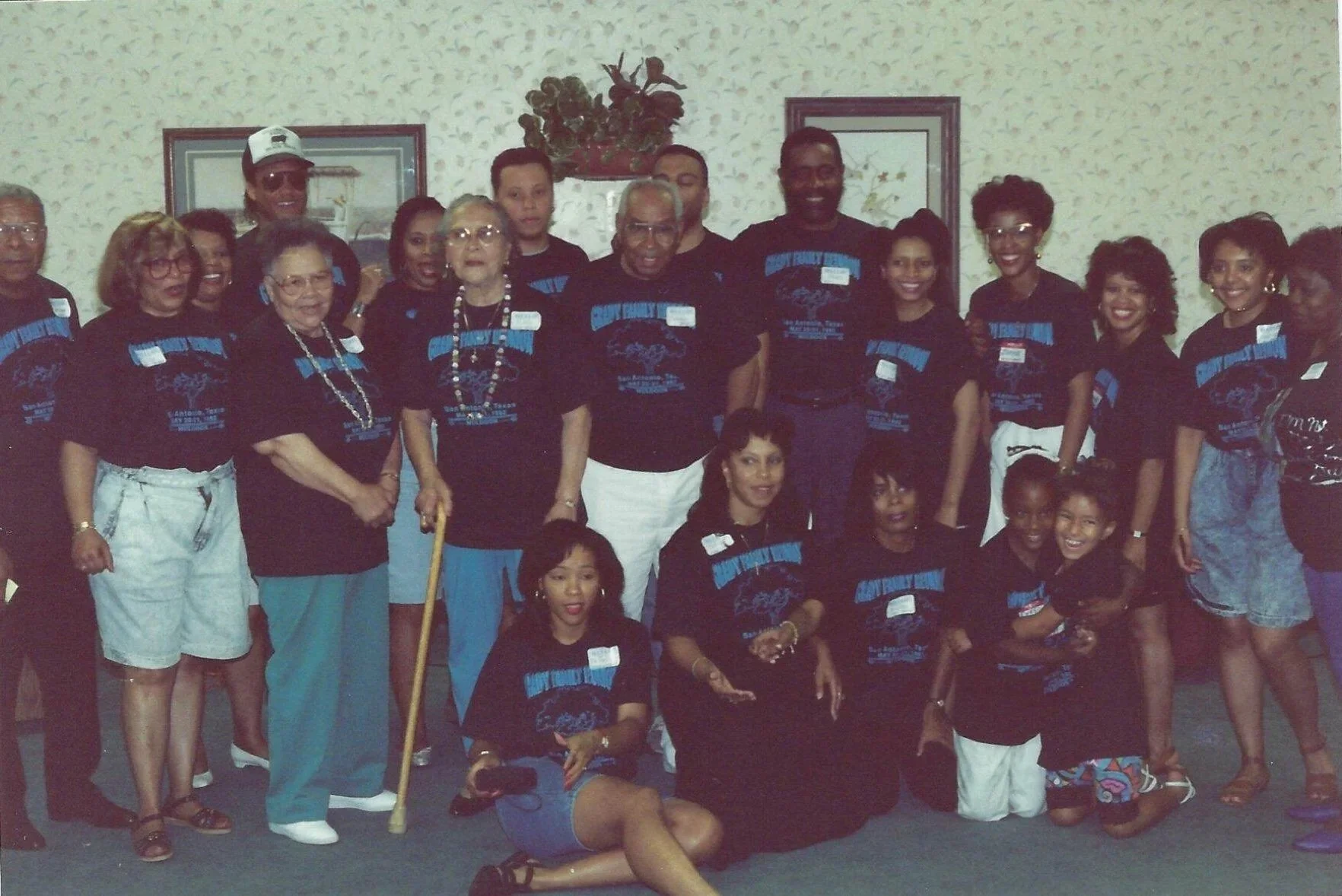 1992 Grady Family Reunion in San Antonio, Texas.