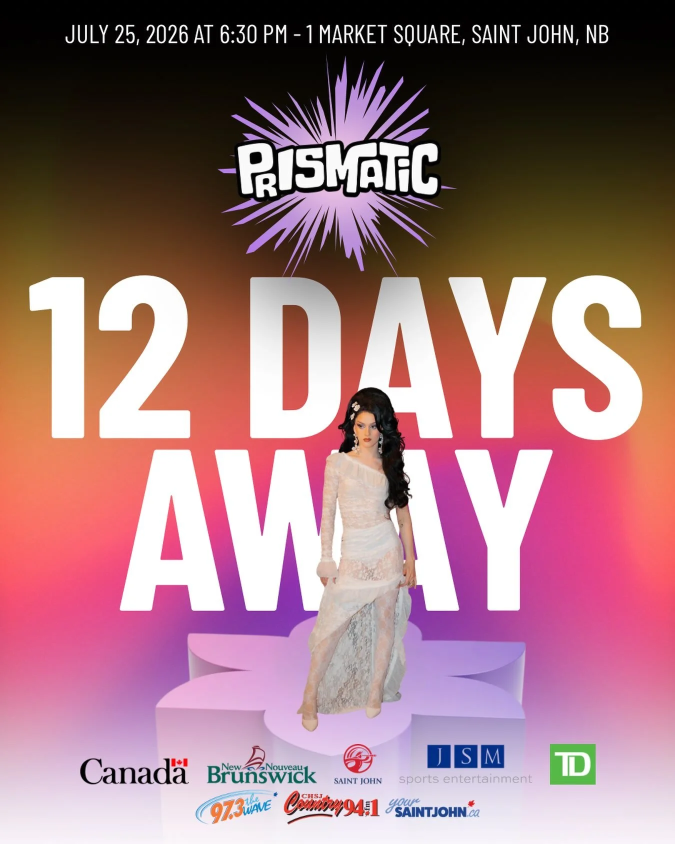 🔥 12 DAYS TO GO 🔥

The countdown is heating up with just 12 days left on the clock! 

Today we are showcasing Darling Delight, who is preparing to deliver pure entertainment and joy to the Prismatic stage.

Join us on Saturday, July 25, 2026, at 1 
