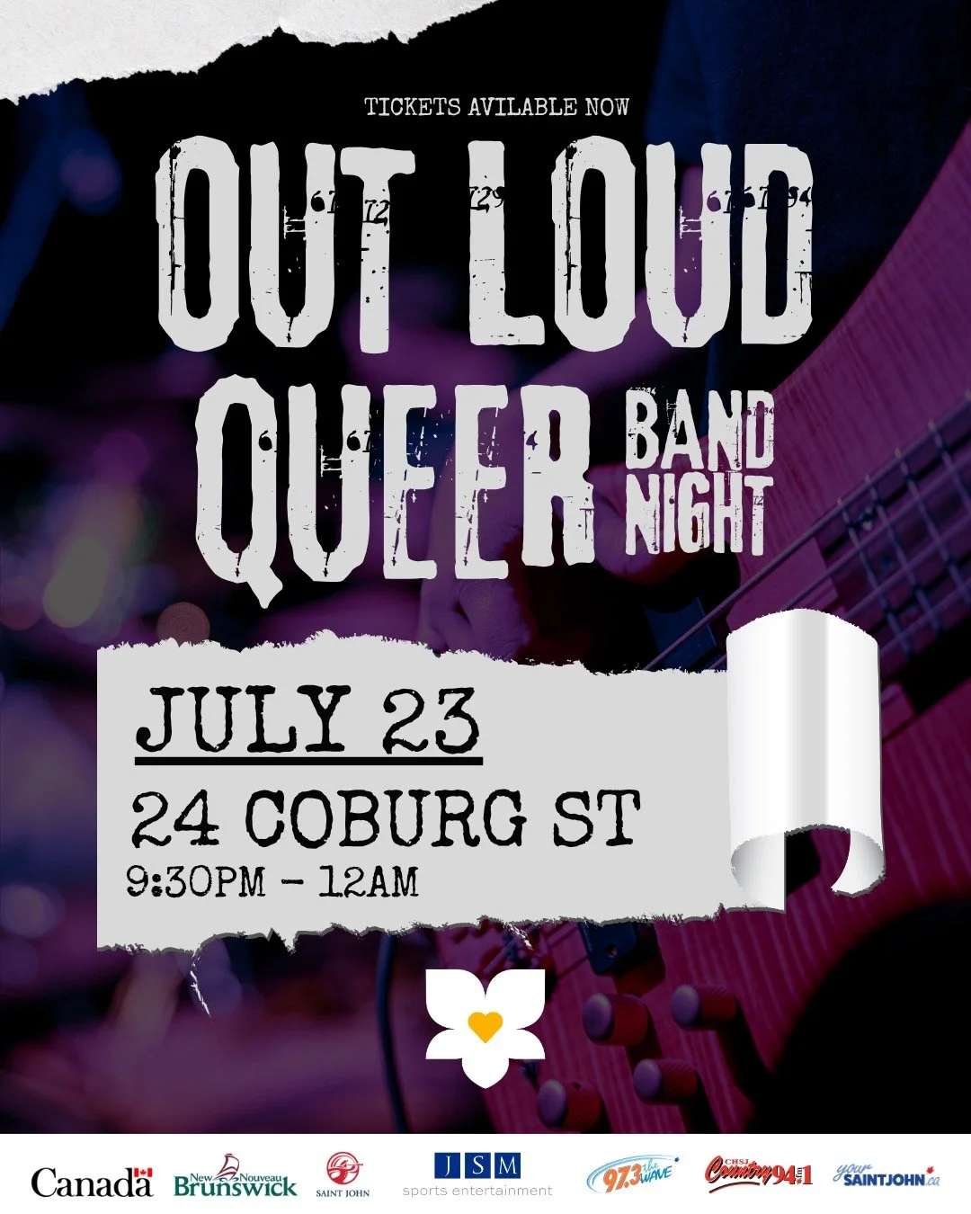 🎸 Queer Band Night is taking over Kent Theatre!
Join us on Thursday, July 23 for a night of queer music, community, and plenty of Pride energy. 🌈

🎶 Queer Band Night
📅 Thursday, July 23, 2026
⏰ 9:30 PM to 12 AM
📍 Kent Theatre, 201 Union Street

