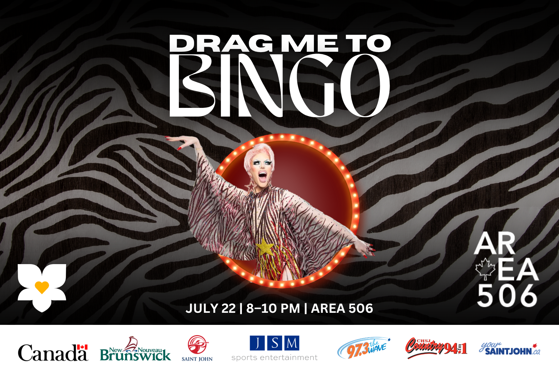 Drag Me to Bingo with Sami Landry - Bingo Booklet Only - July 22