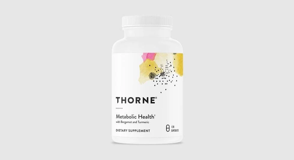 Thorne Metabolic Health with Bergamot and Turmeric (120 capsules)