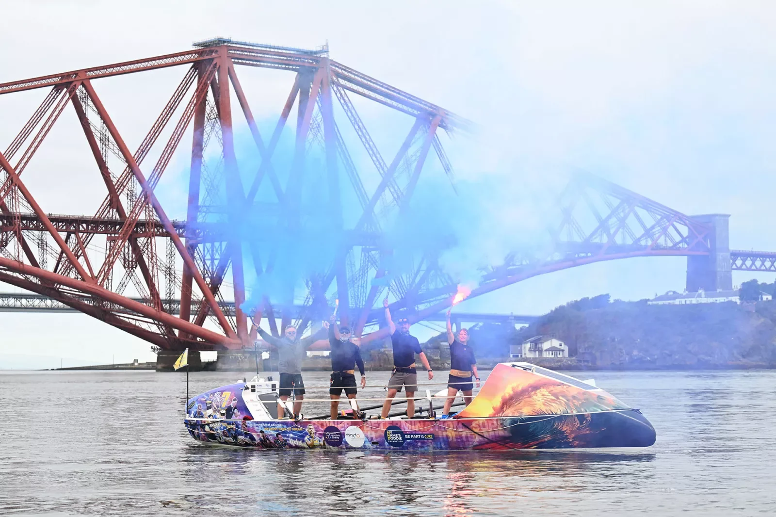 Rowed from Lands End to Scotland