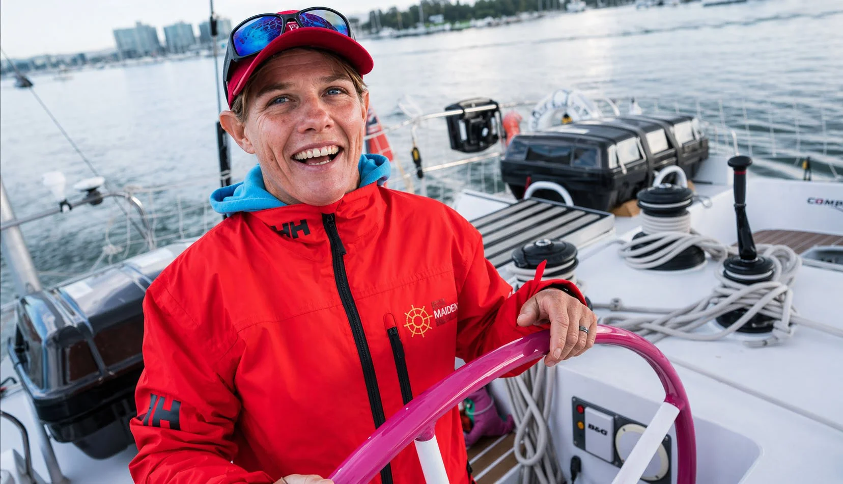Skippered historic yacht Maiden for The Maiden Factor Foundation