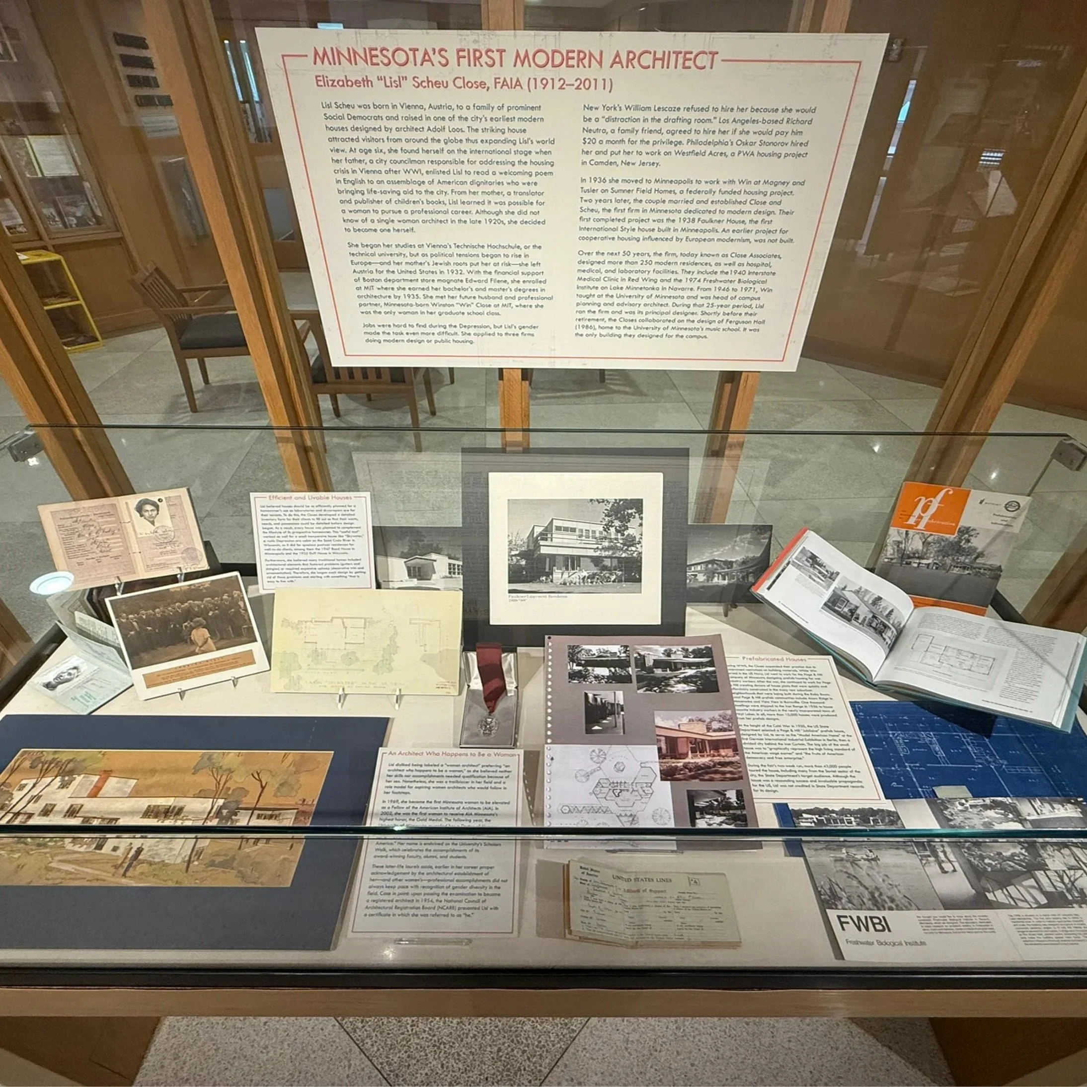 Exhibit case