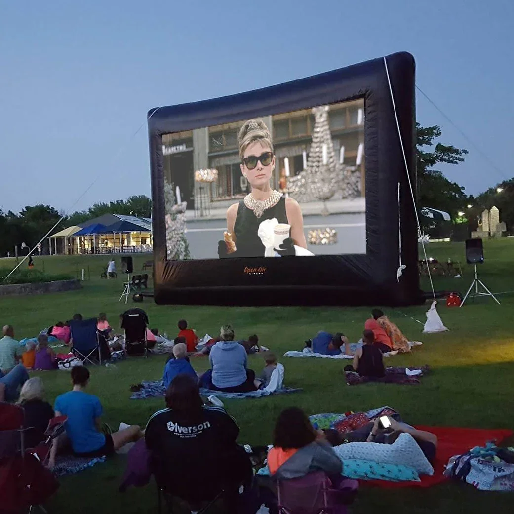 Giant 20' inflatable projector screen