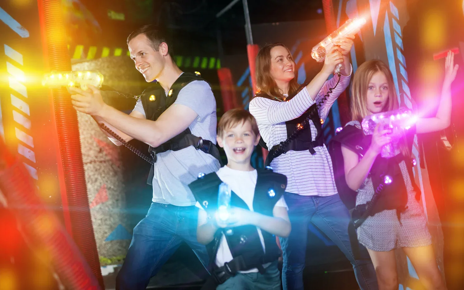 Laser tag party package