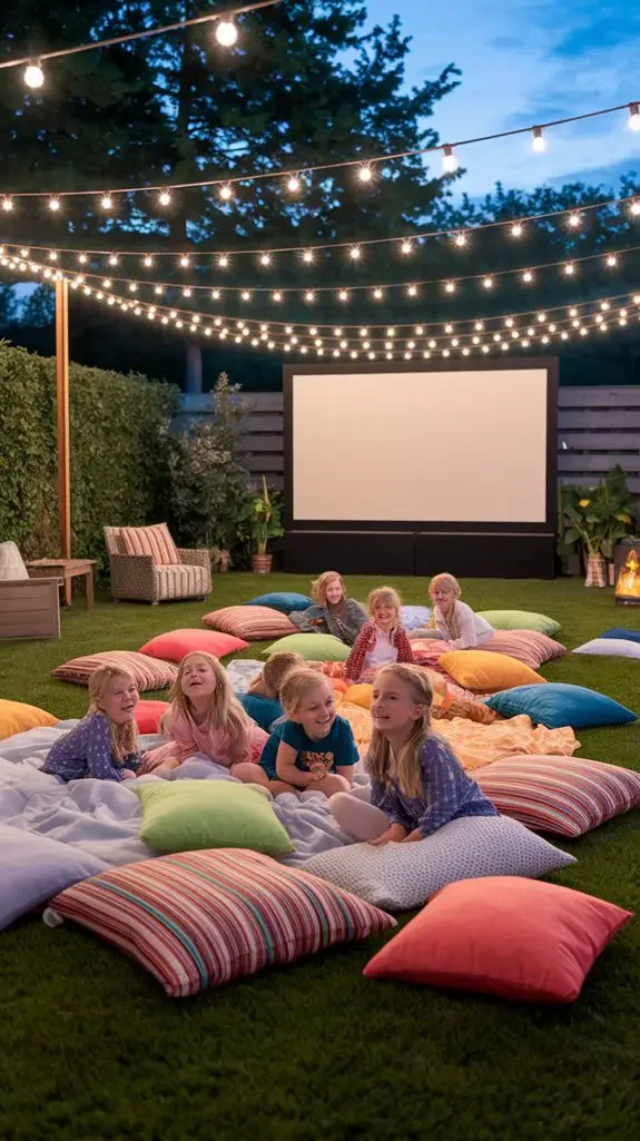 Child outdoor movie package