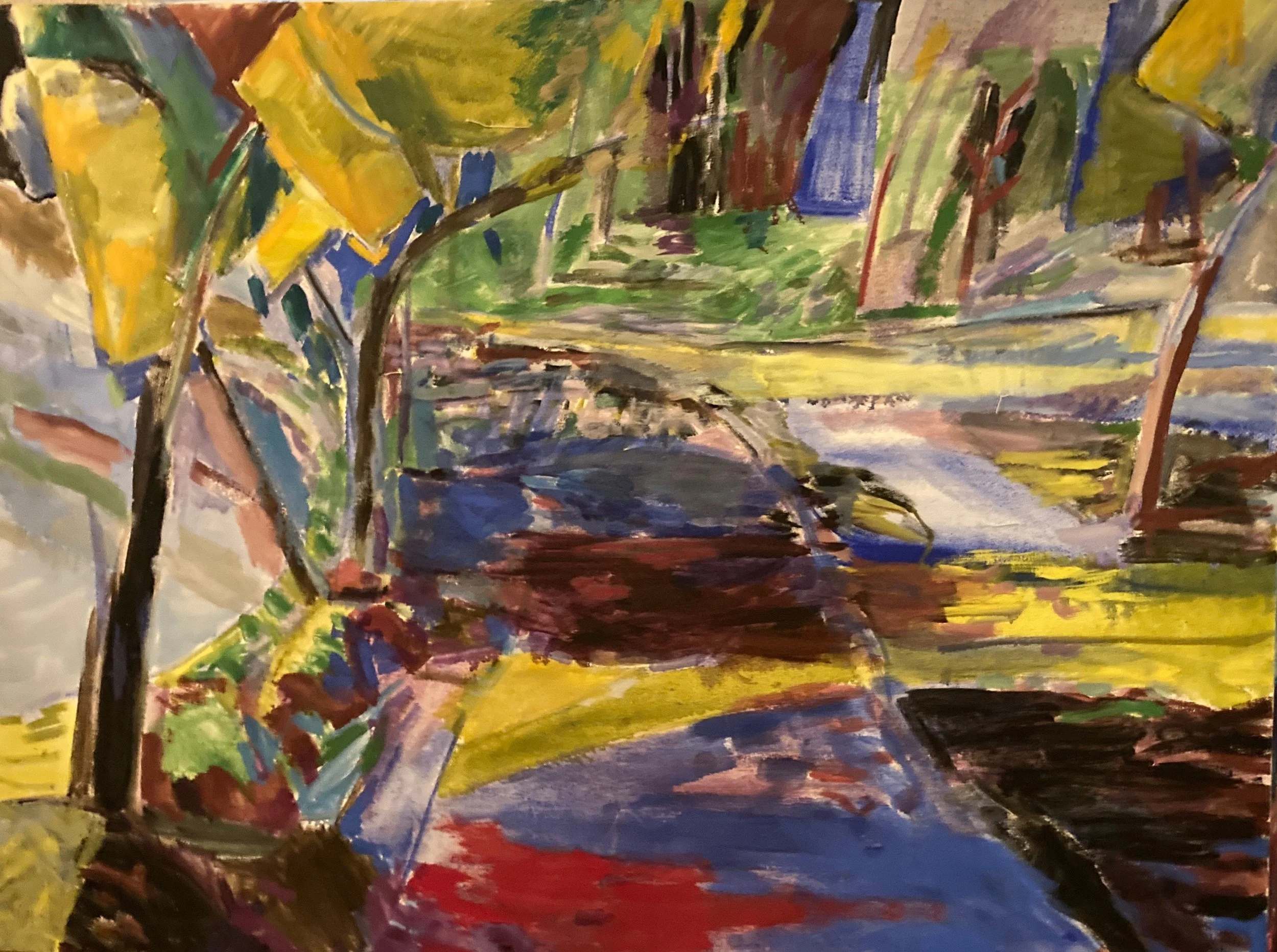Willamette - Oil on canvas 3 x 4' 2010