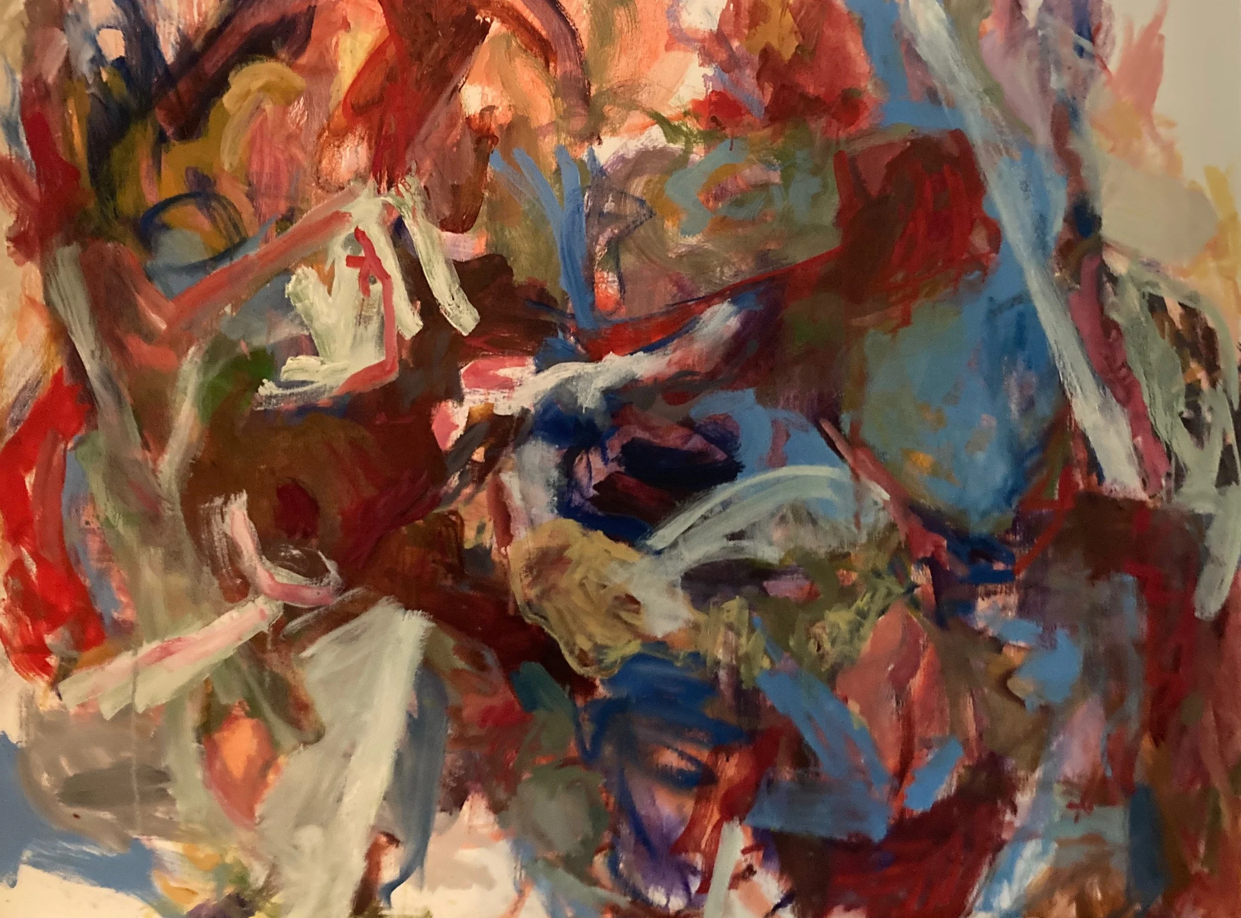 The Equestrian - Oil on canvas 30 x 40" 2010