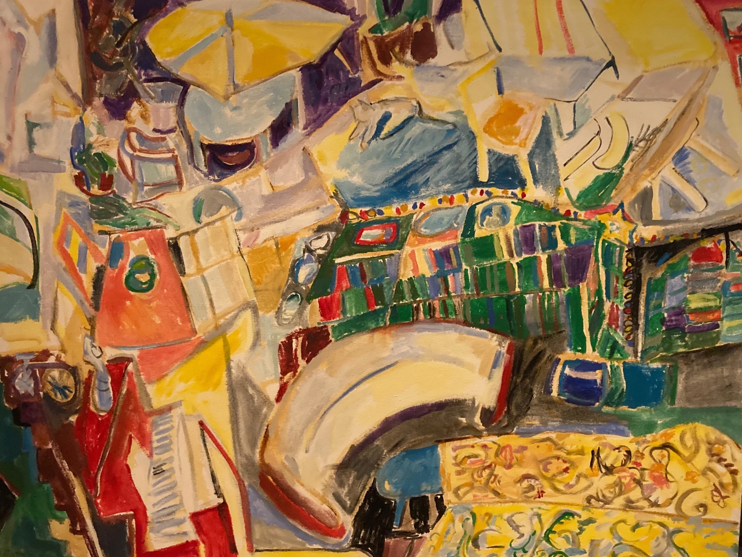Mark's Place - Oil on canvas 3 x 4' 2008