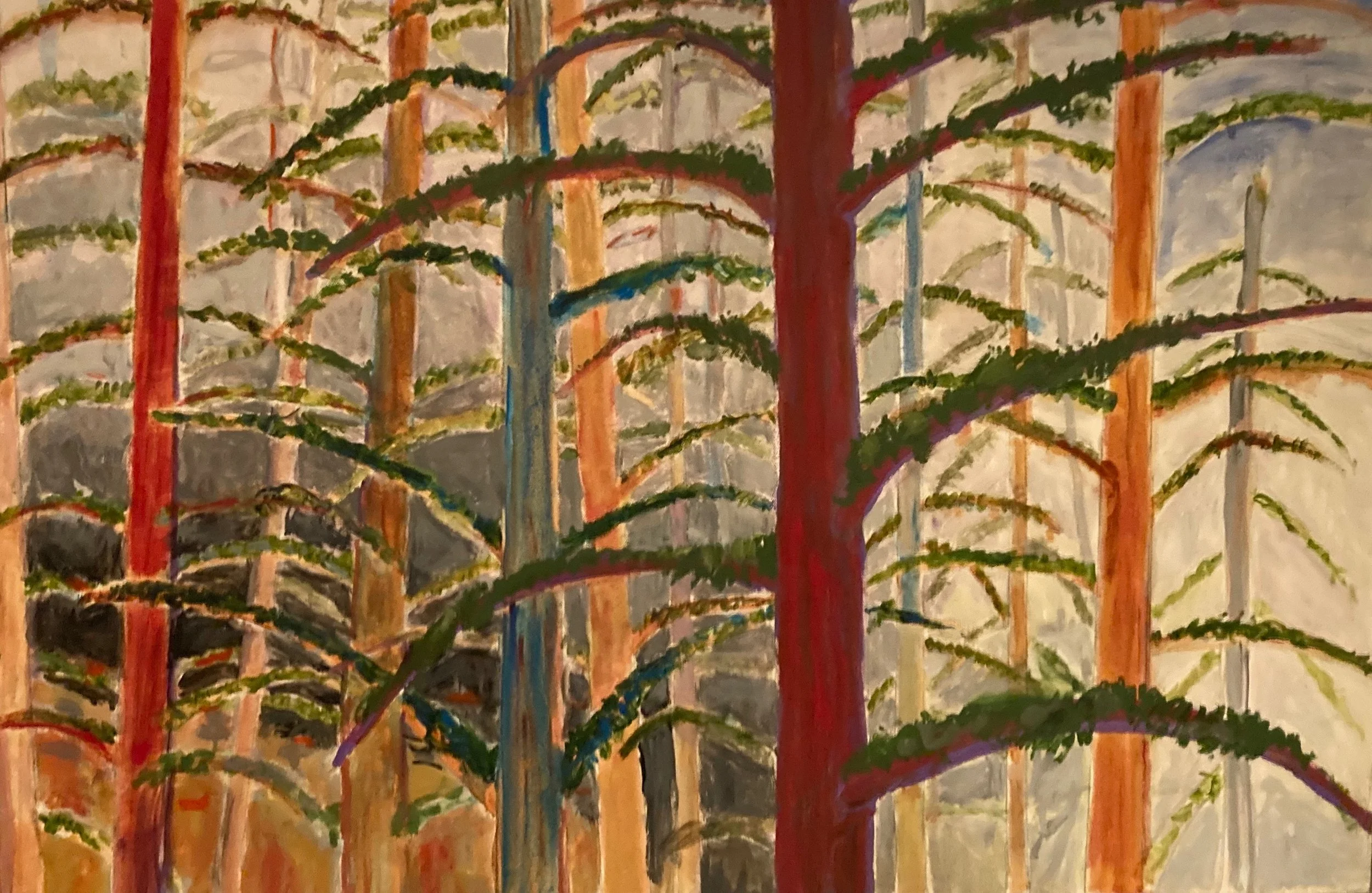 Redwoods and Smoke I