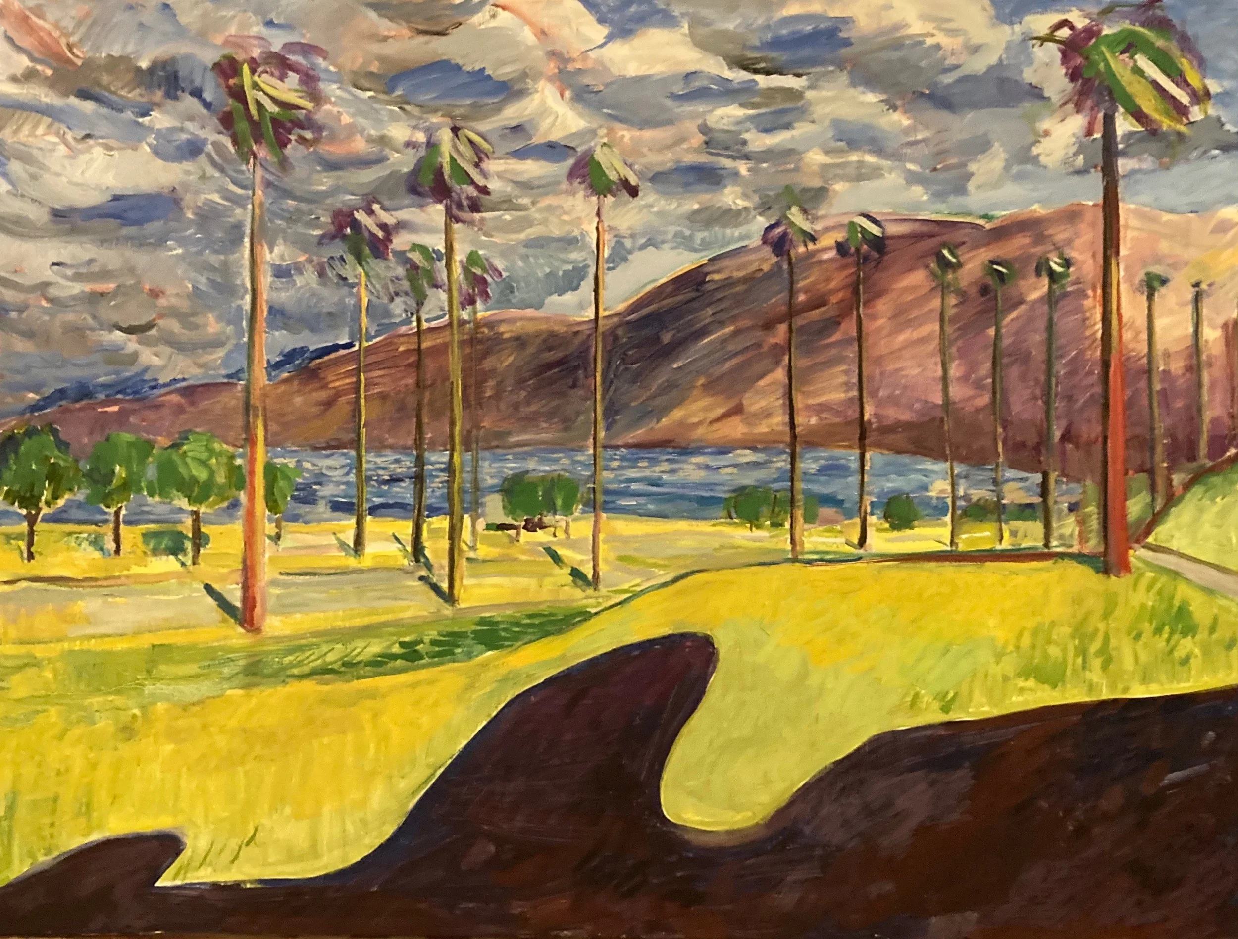 Ocean Park (windy) - 30 x 40' 2011