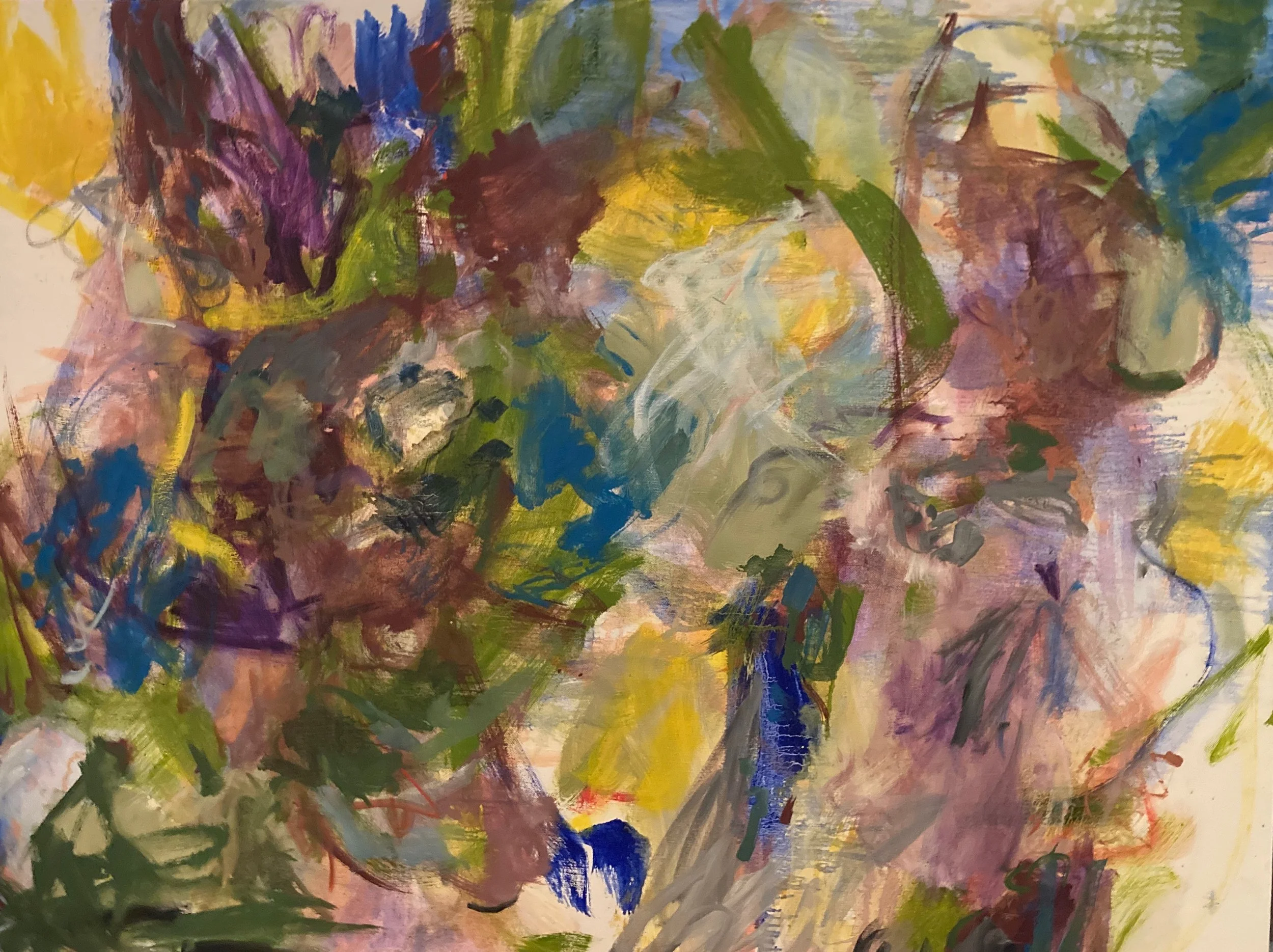 The Adoration - Oil on canvas 30 x 40" 2016