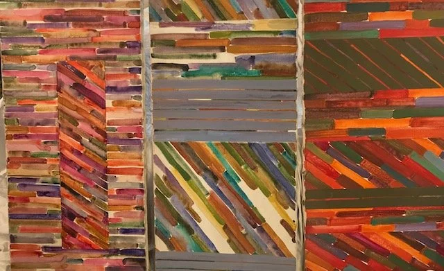 Santa Monica Studies 1, 2, & 3 - Acrylic on canvas