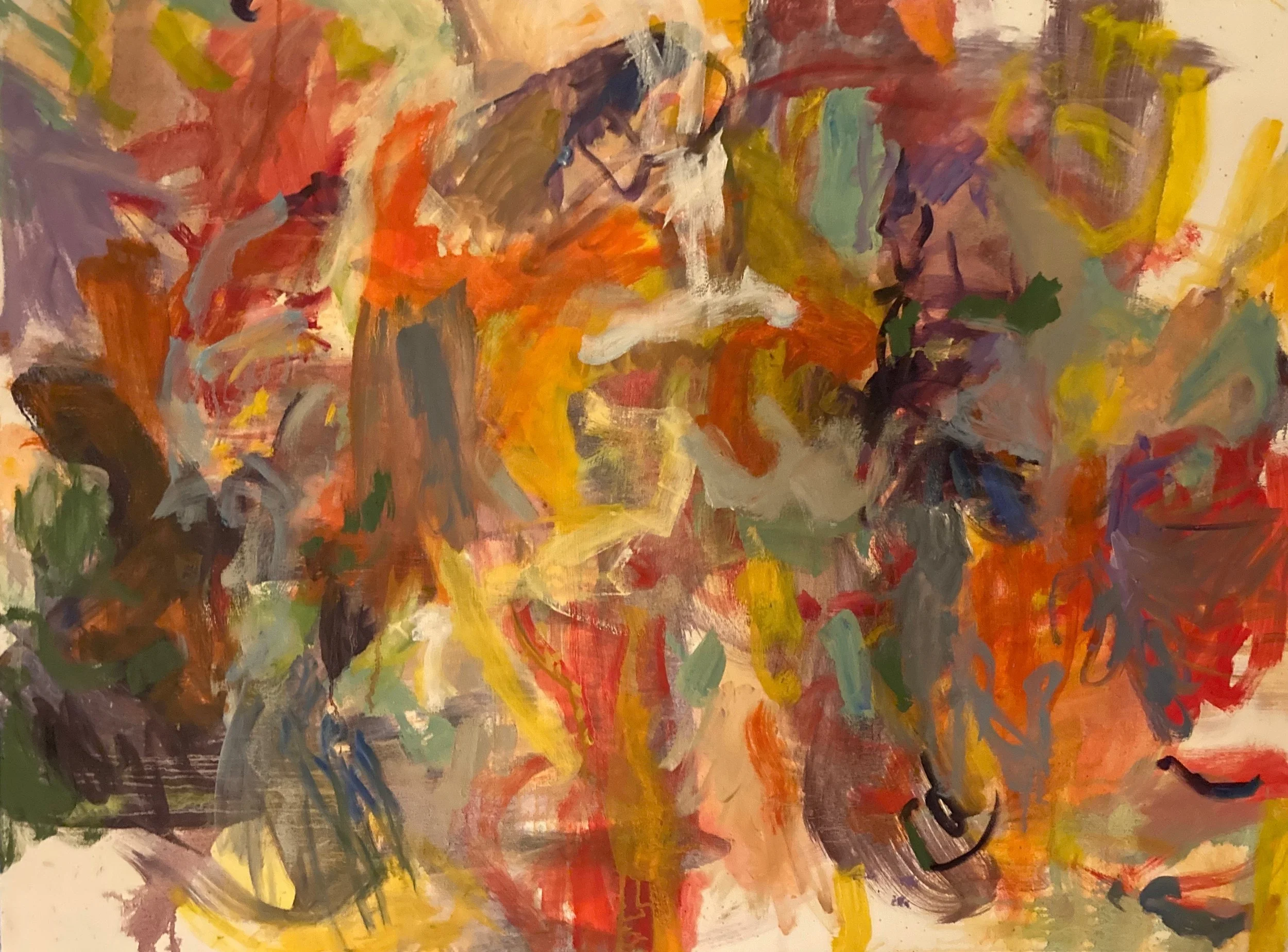 Madrid I - Oil on canvas 30 x40" 2009