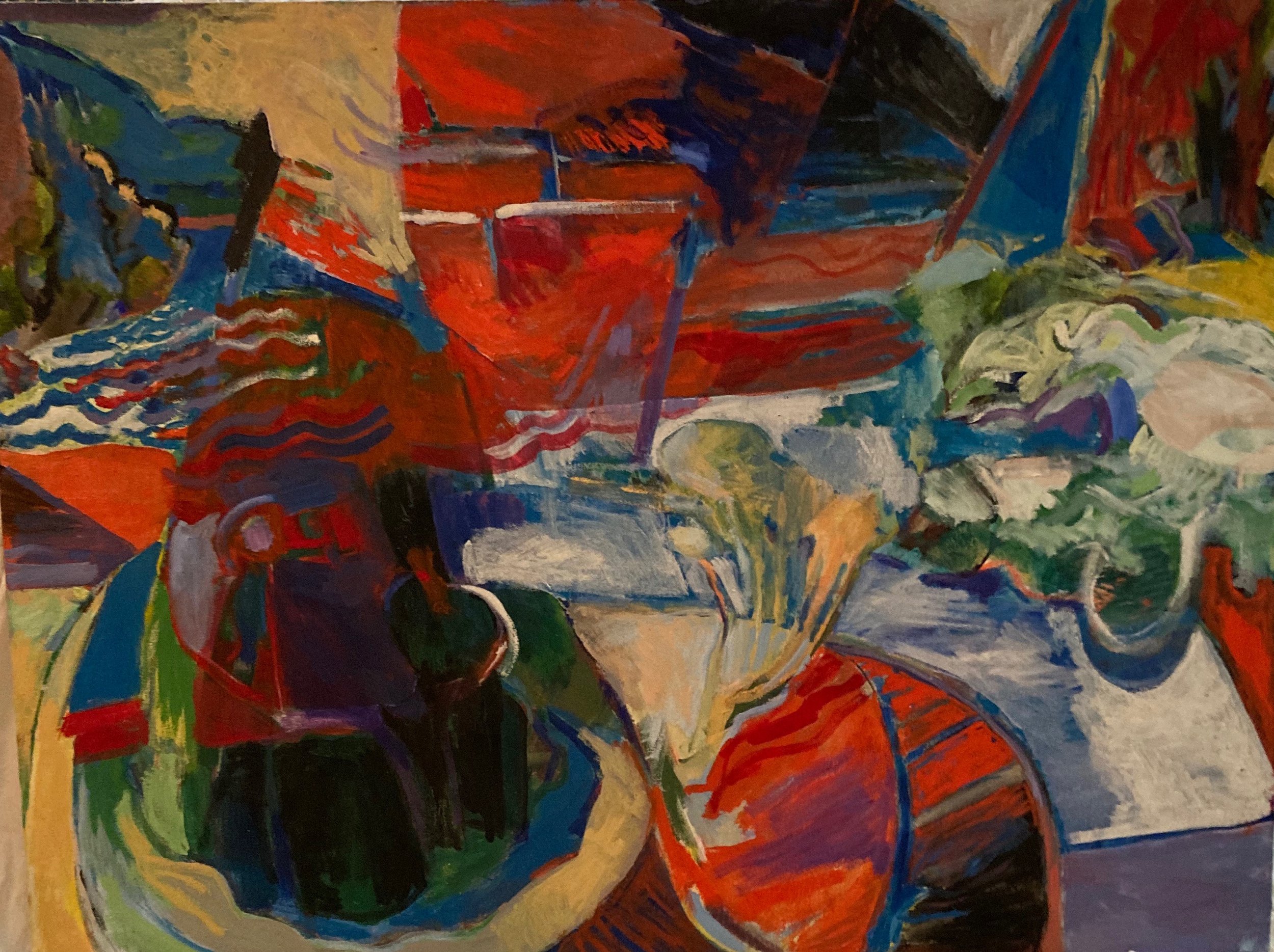 Still Life - Oil on canvas 3 x 4' 2008