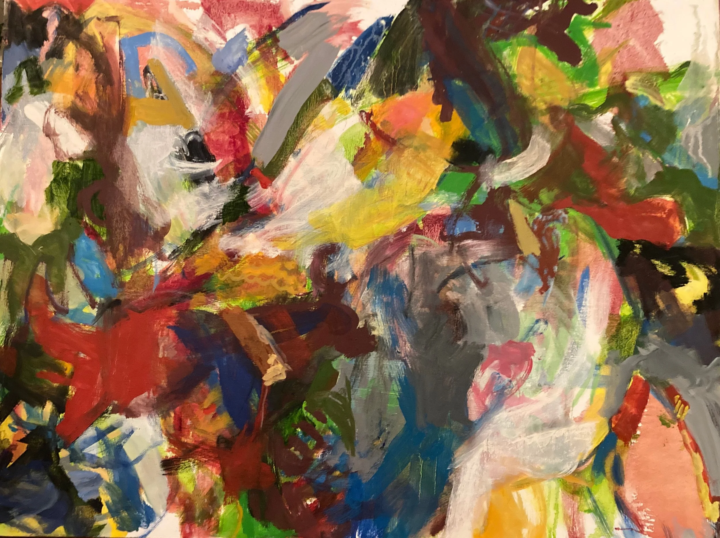 Madrid II - Oil on canvas 30 x 40" 2017