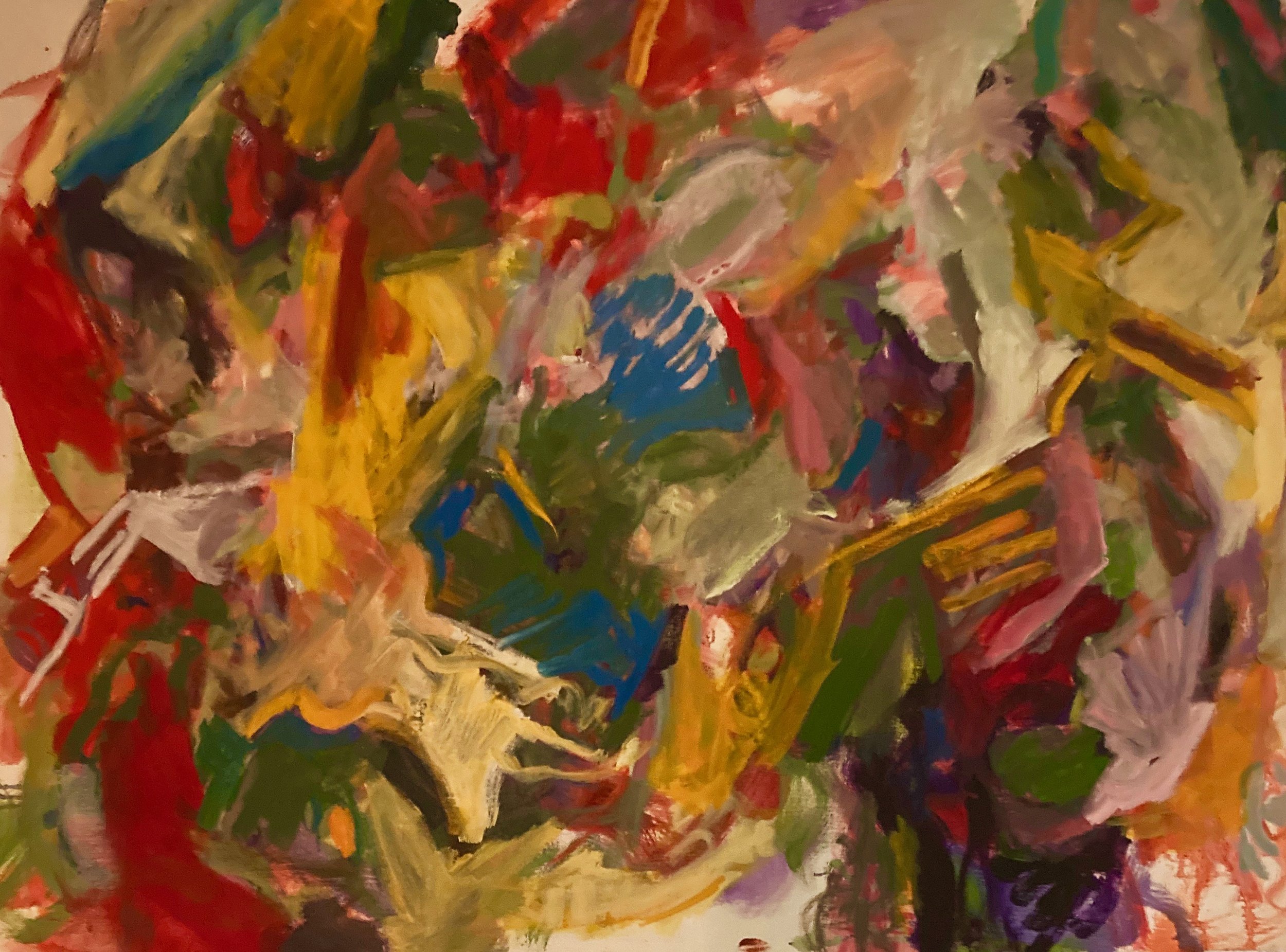 Santa Roaa - Oil on canvas 30 x 40" 2014
