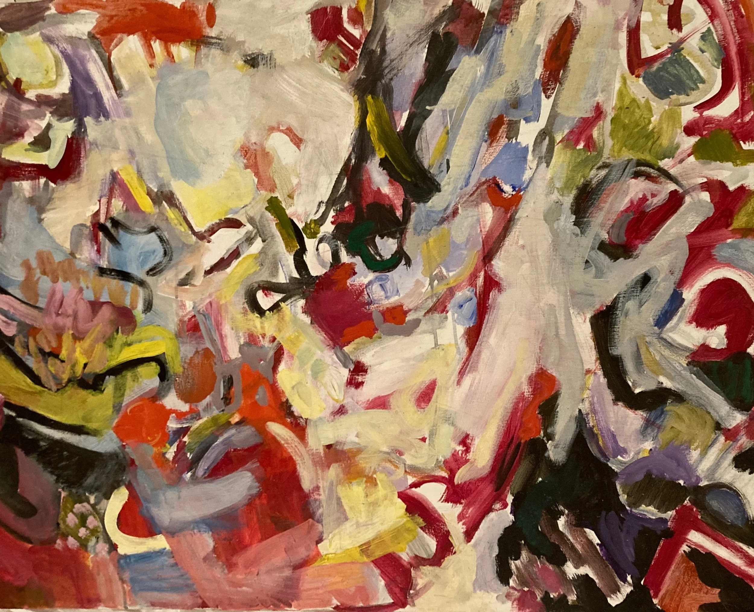 Main Street - Oil on canvas 30 x 40" 2004