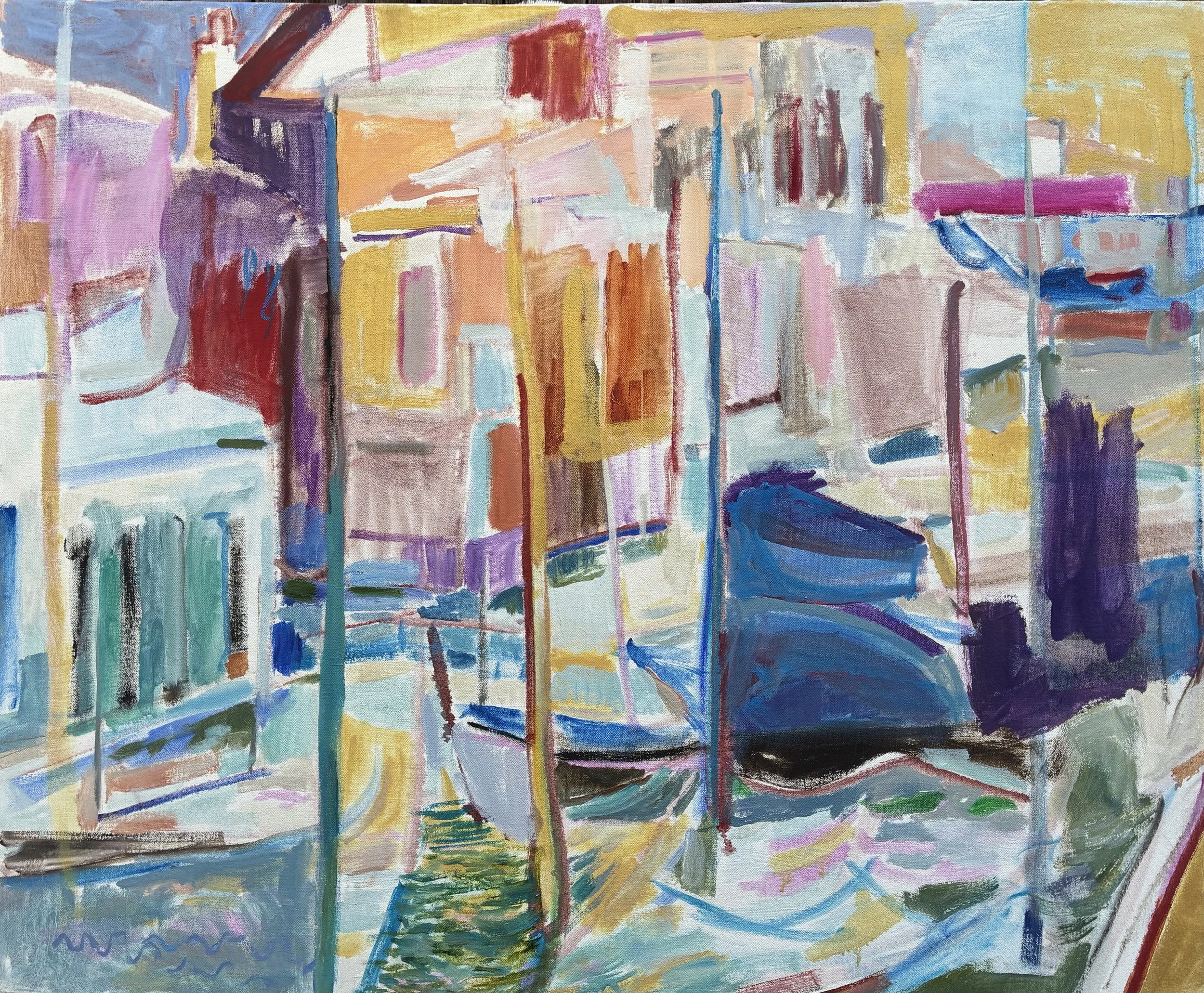 Venice Ii. 28 x 34”. Oil on canvas. 2014