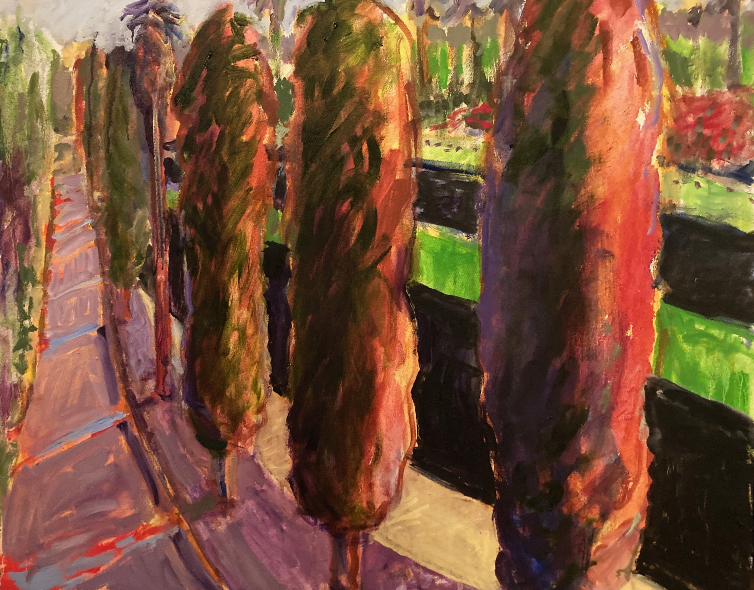 Riverside CA - Oil on canvas 24 x 30' 2012