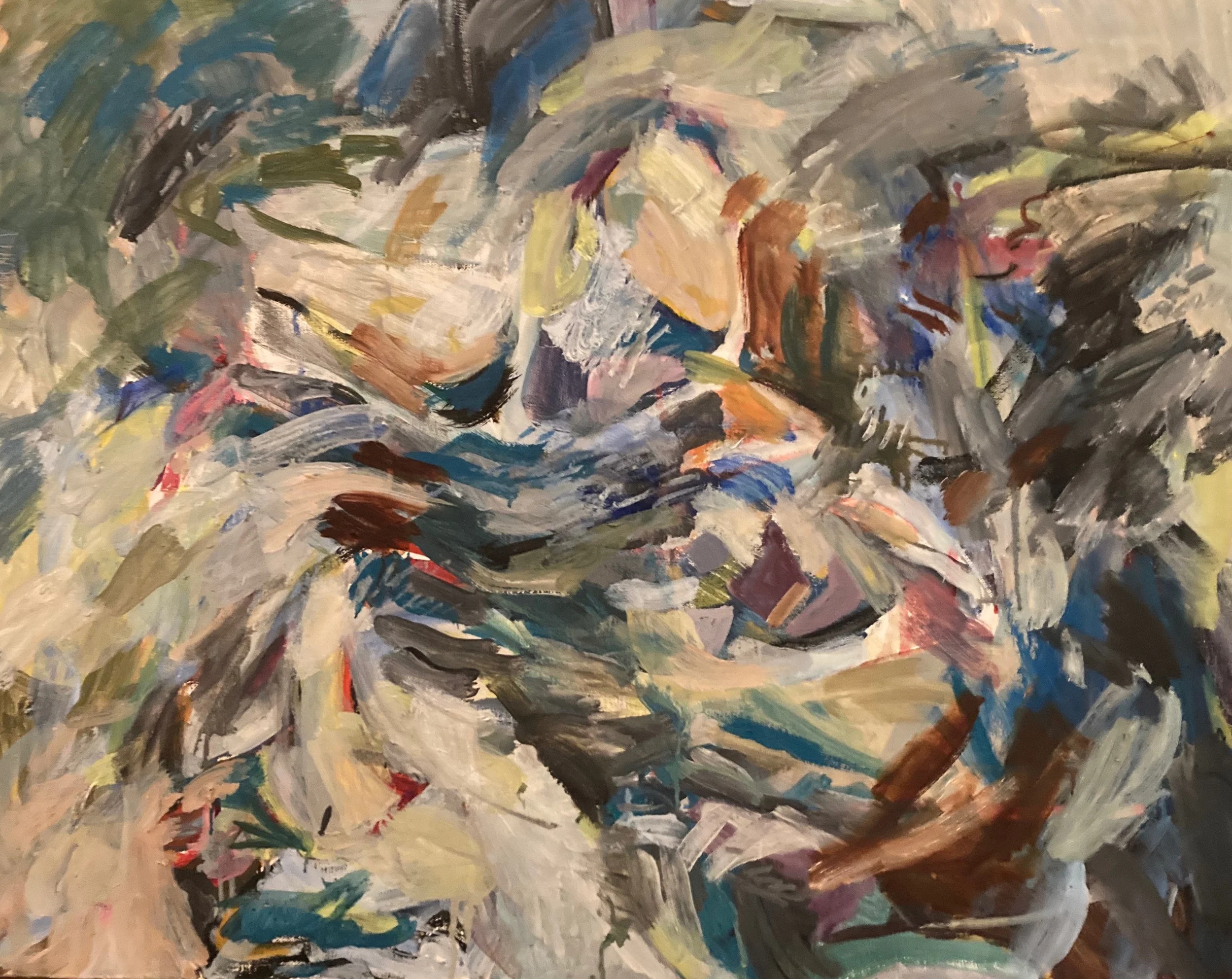 Bend, OR - Oil on canvas 24 x 30" 2011