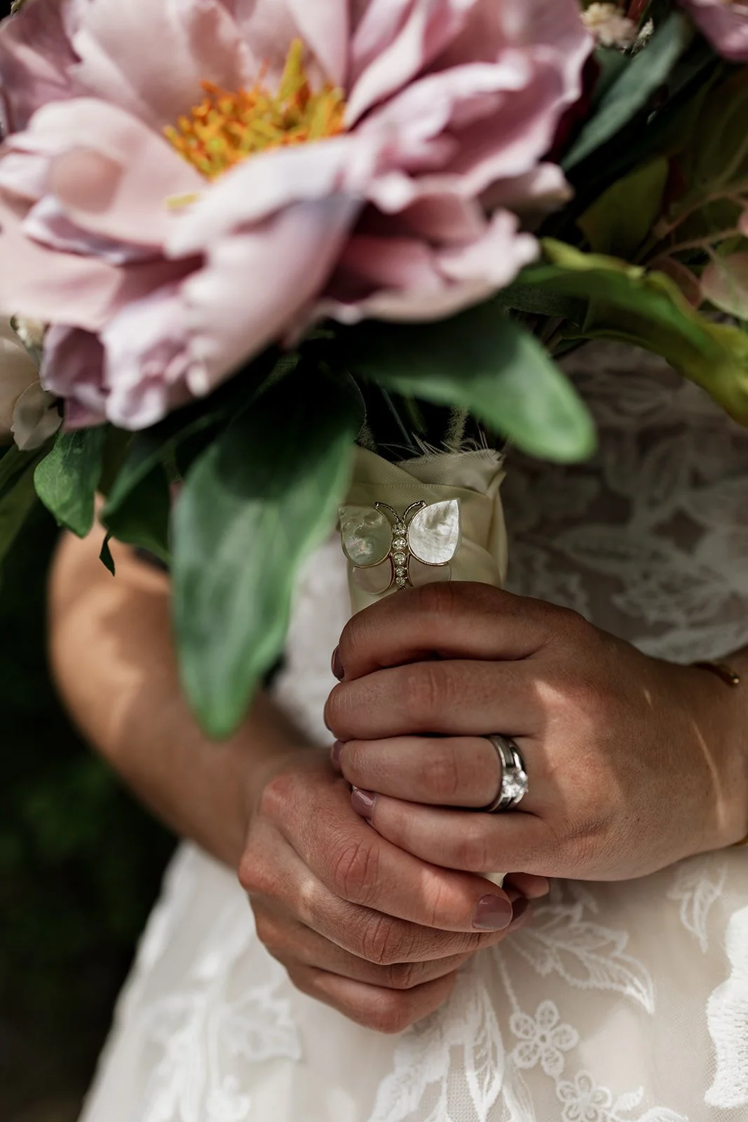 Bridal bouquet for st. louis micro wedding