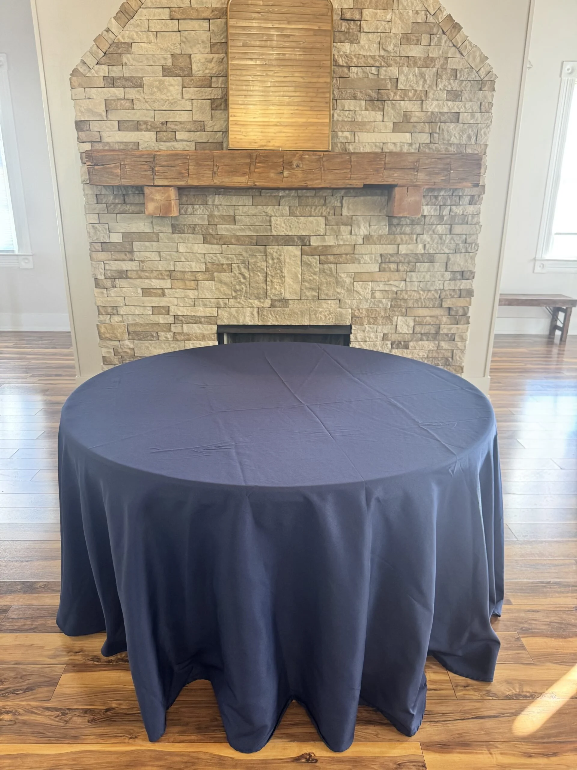 Navy Table Linen