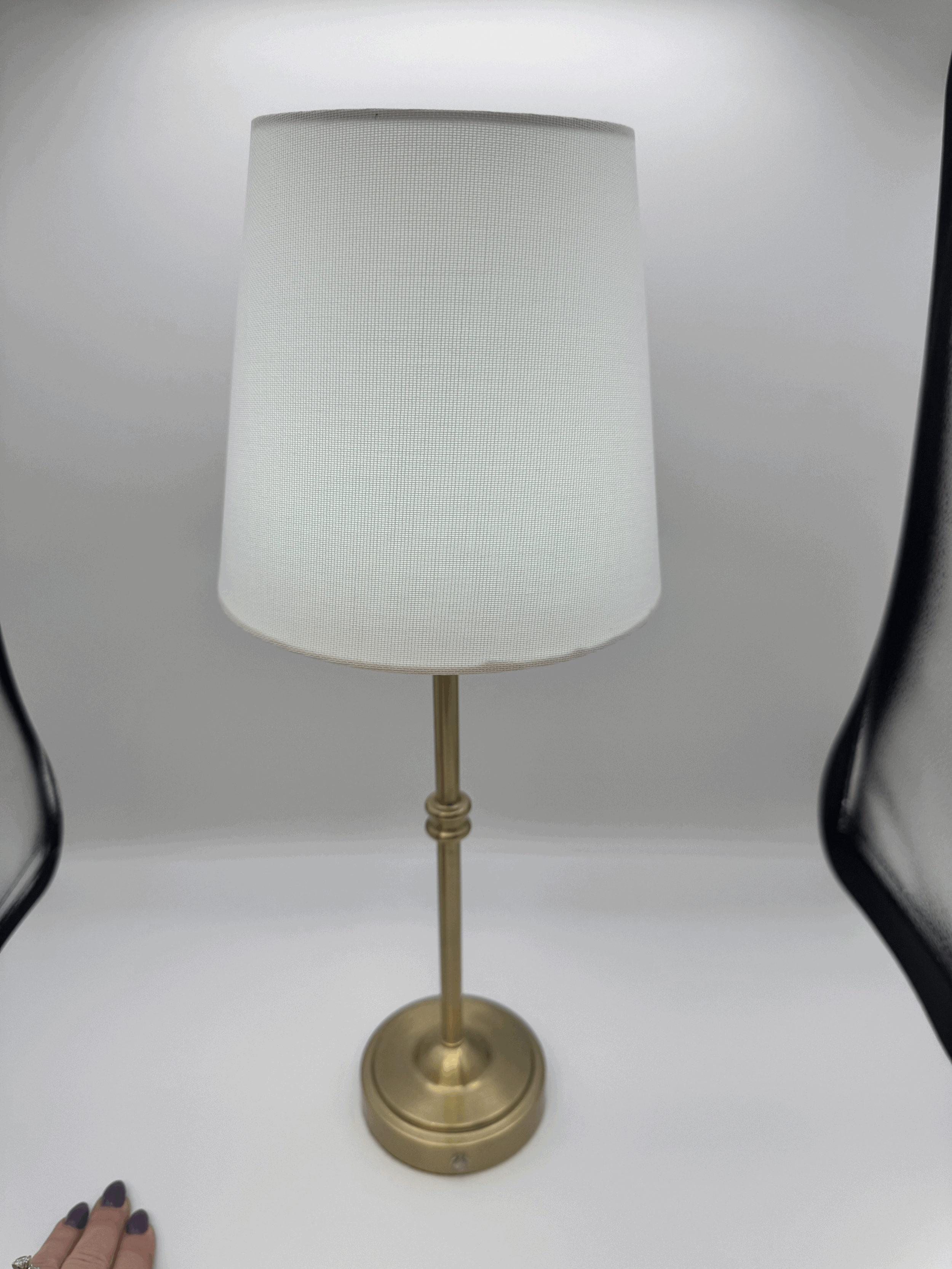 Table Lamps (Black &amp; Gold Base)