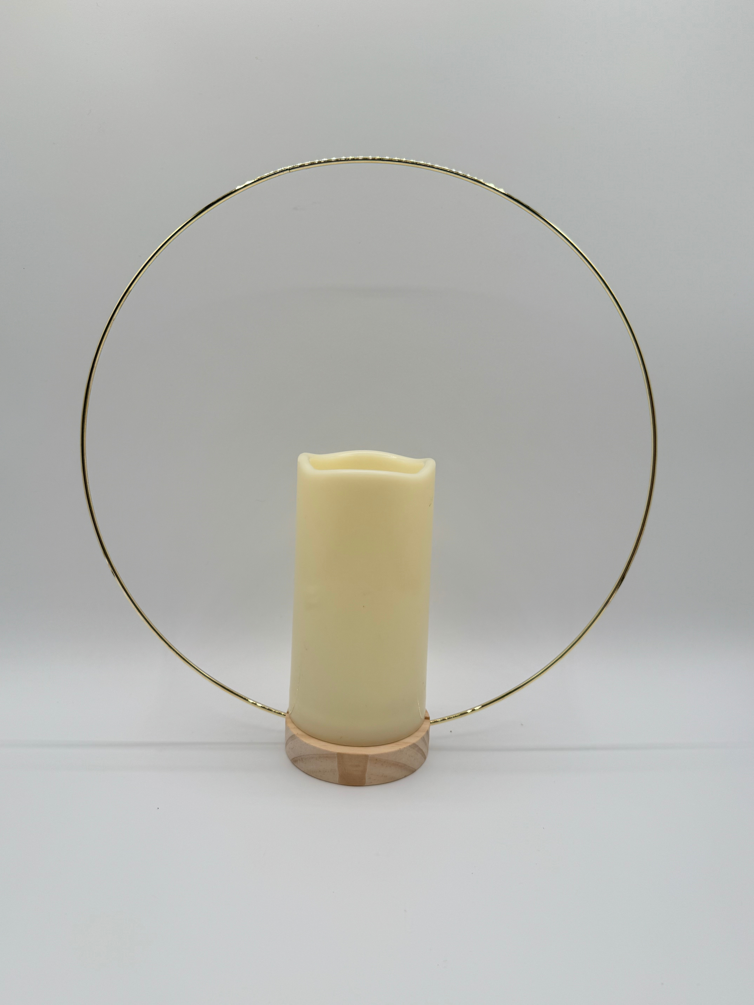 Gold Hoop Centerpiece 