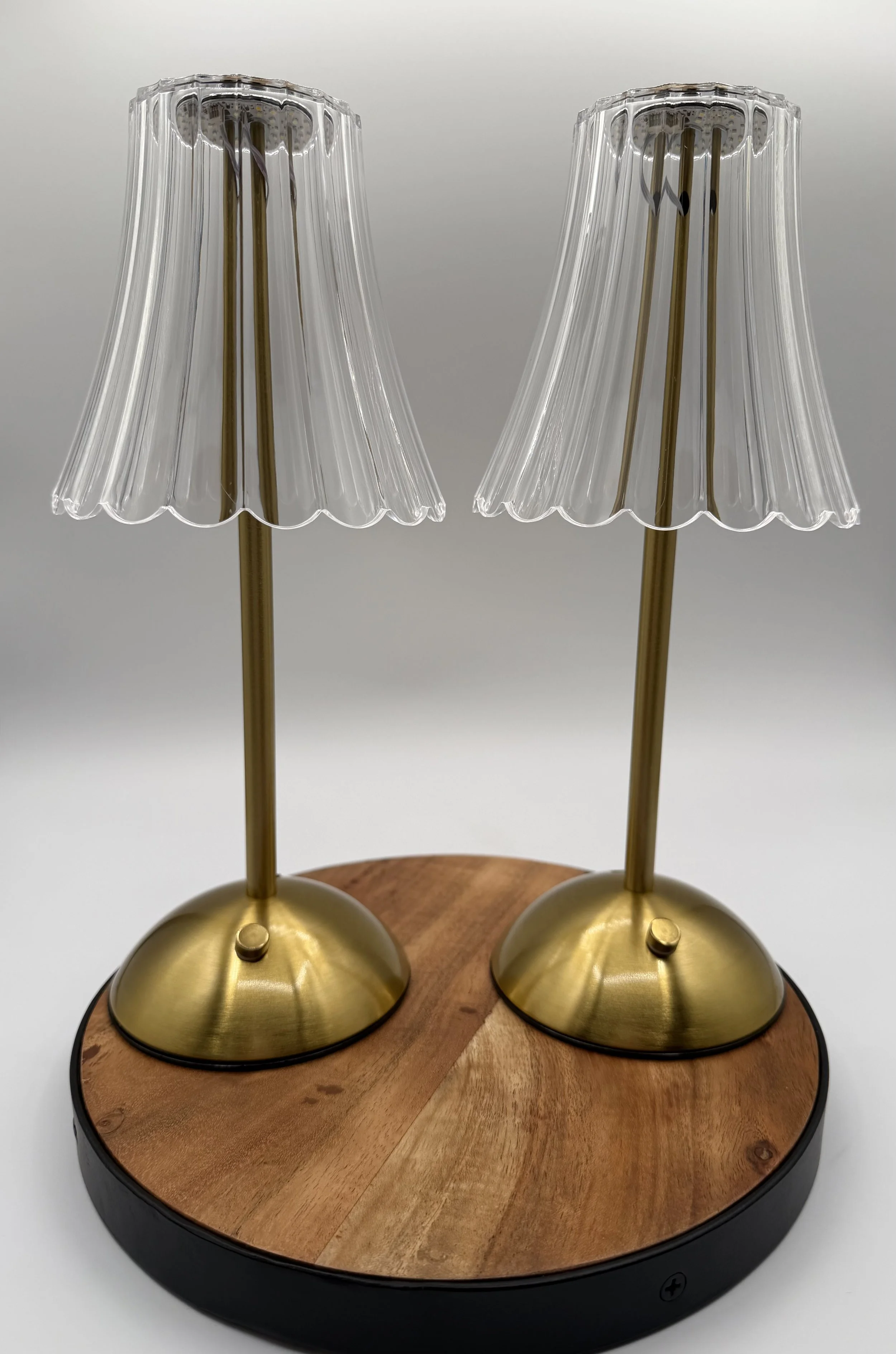 Cordless Glass Accent Lamps