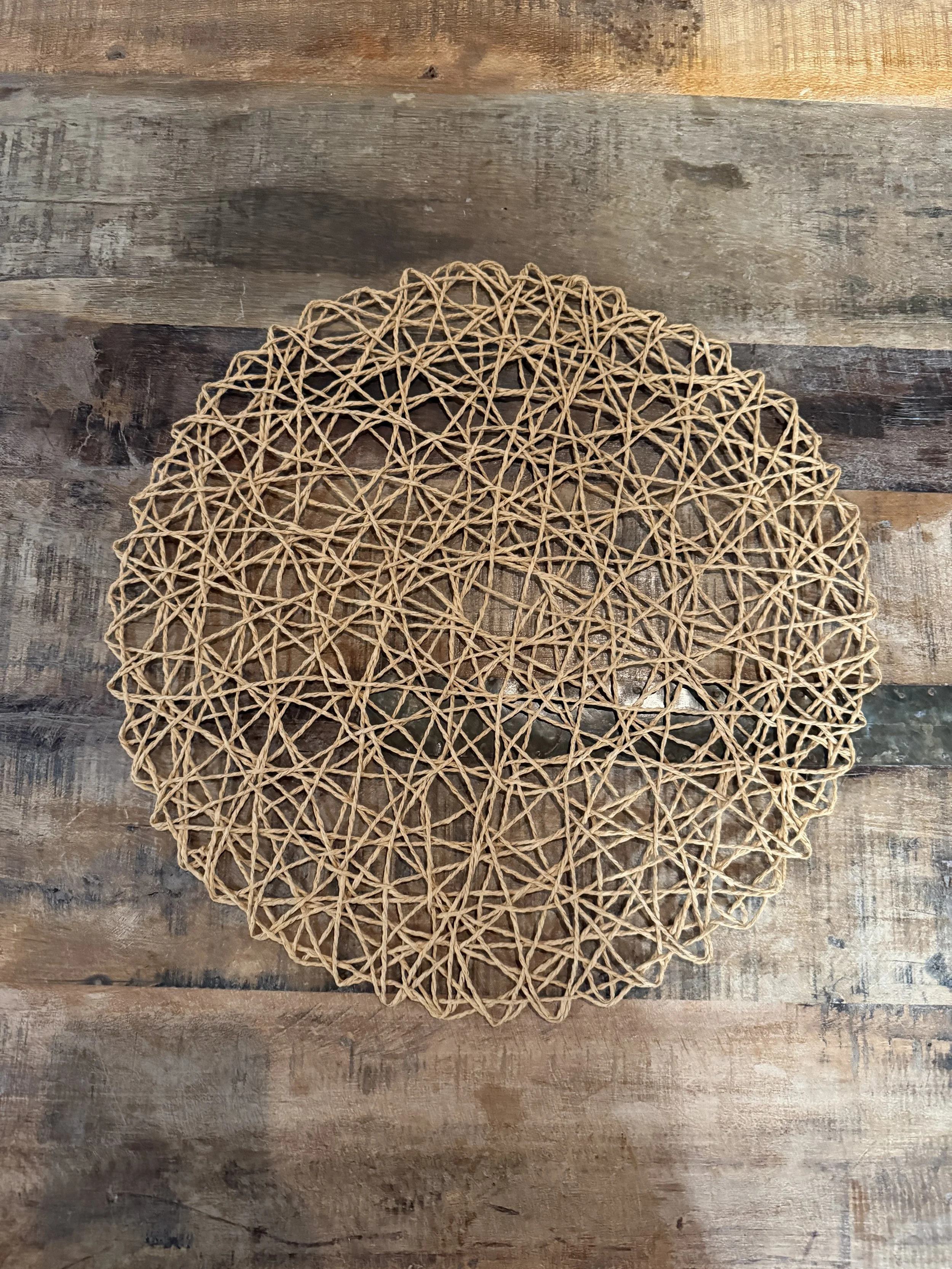Natural Woven Charger Plate